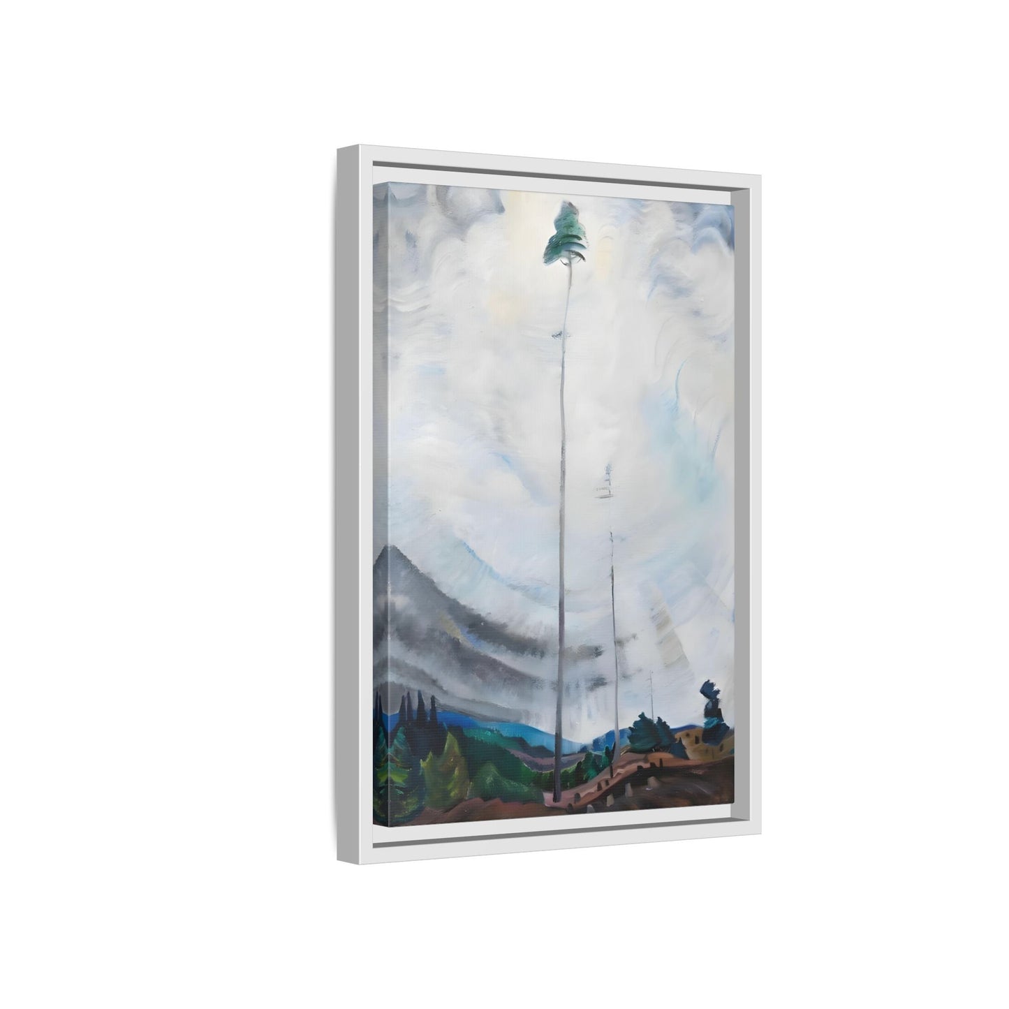 Emily Carr Canvas Wall Art Print - Scorned as Timber Beloved of the Sky