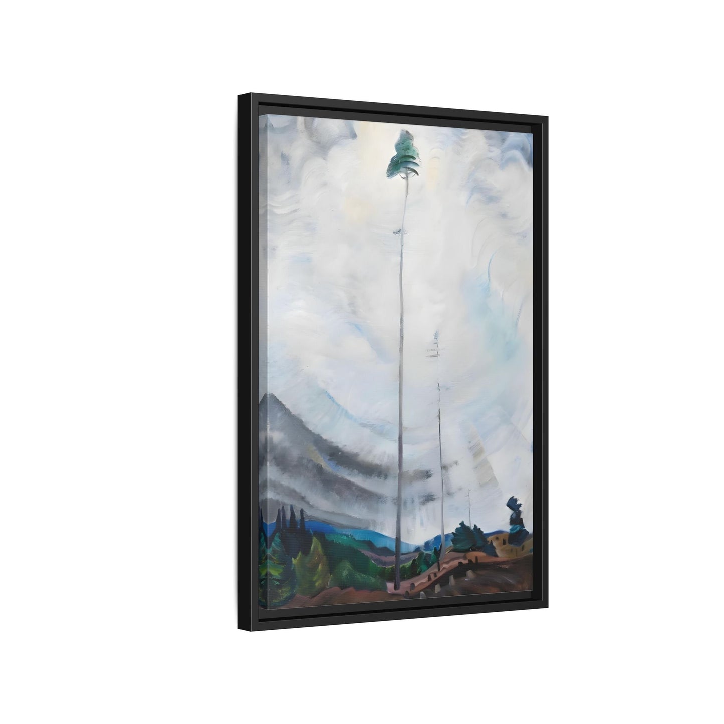 Emily Carr Canvas Wall Art Print - Scorned as Timber Beloved of the Sky