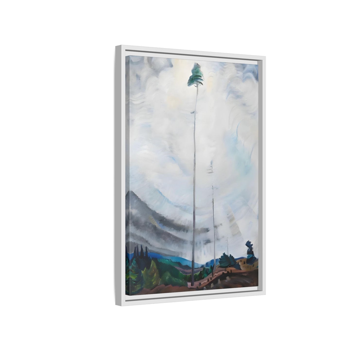 Emily Carr Canvas Wall Art Print - Scorned as Timber Beloved of the Sky