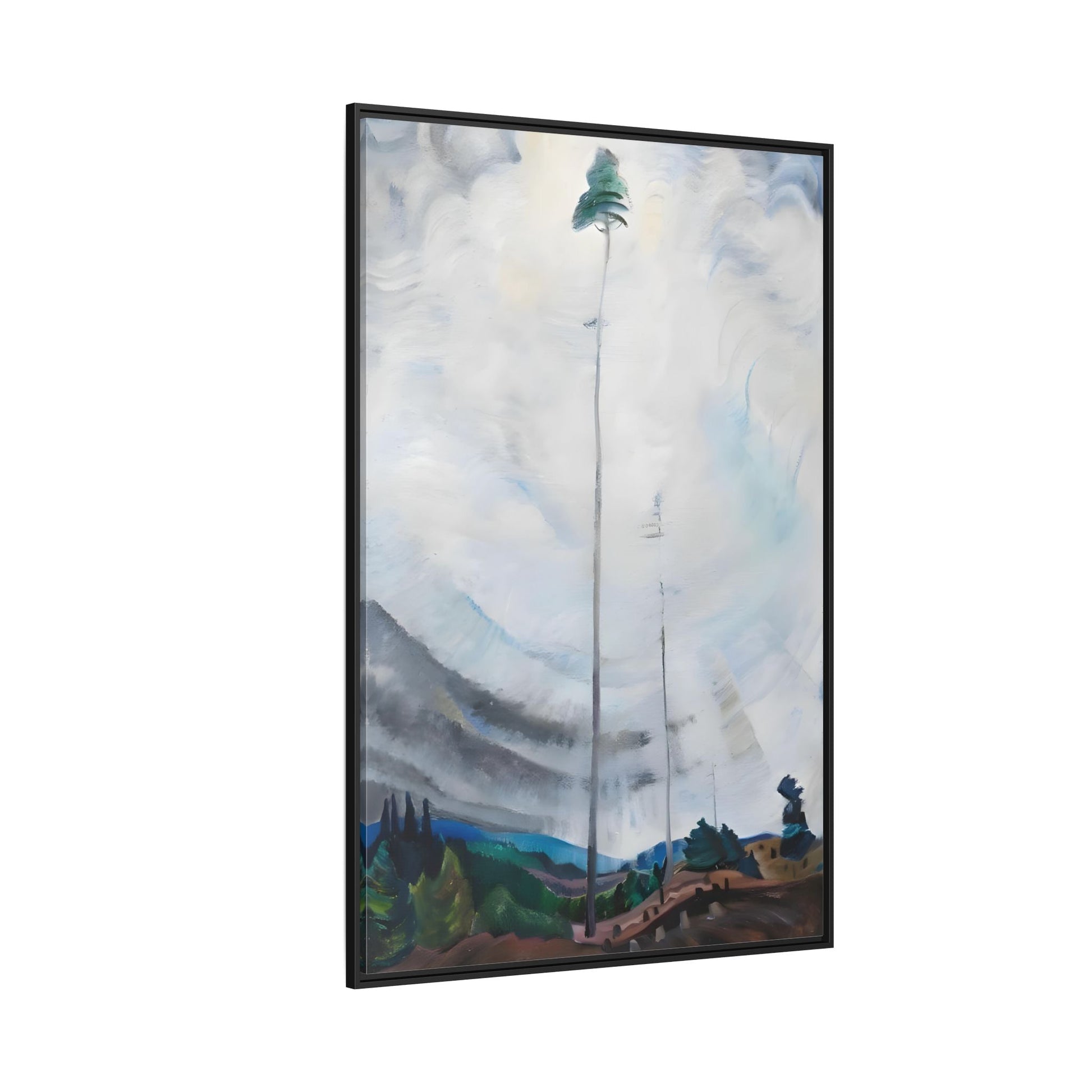 Emily Carr Canvas Wall Art Print - Scorned as Timber Beloved of the Sky