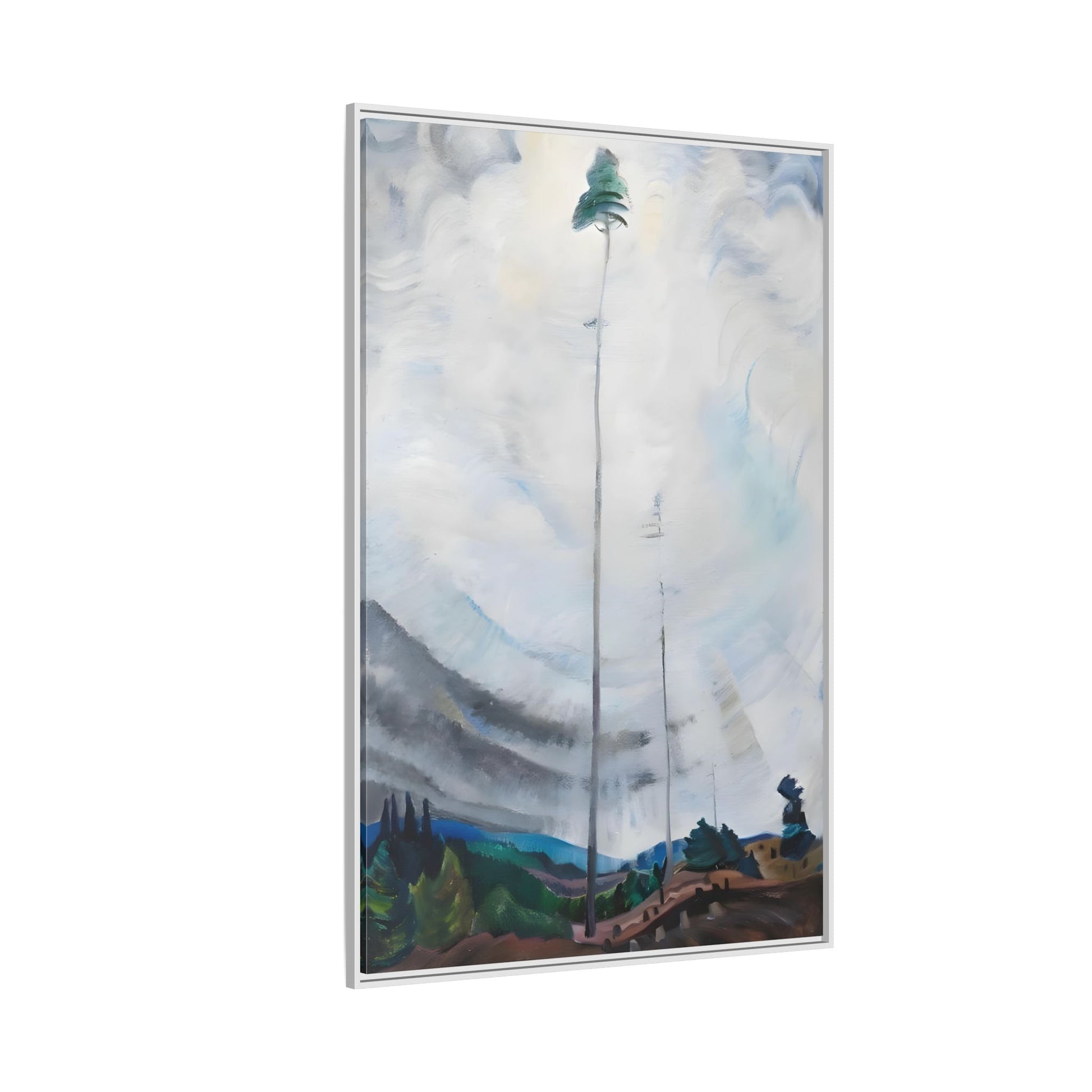 Emily Carr Canvas Wall Art Print - Scorned as Timber Beloved of the Sky