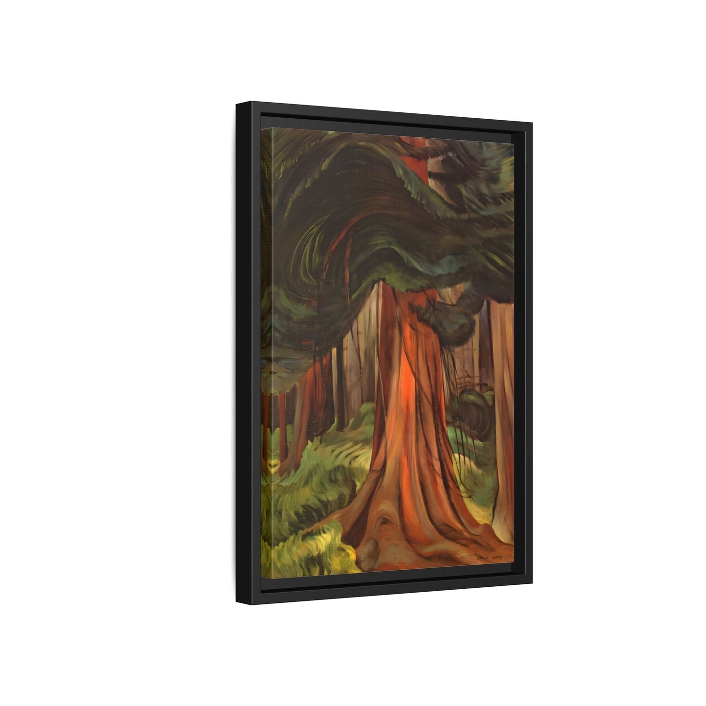 Emily Carr Red Cedar Canada - Large Framed Canvas Wall Art Print