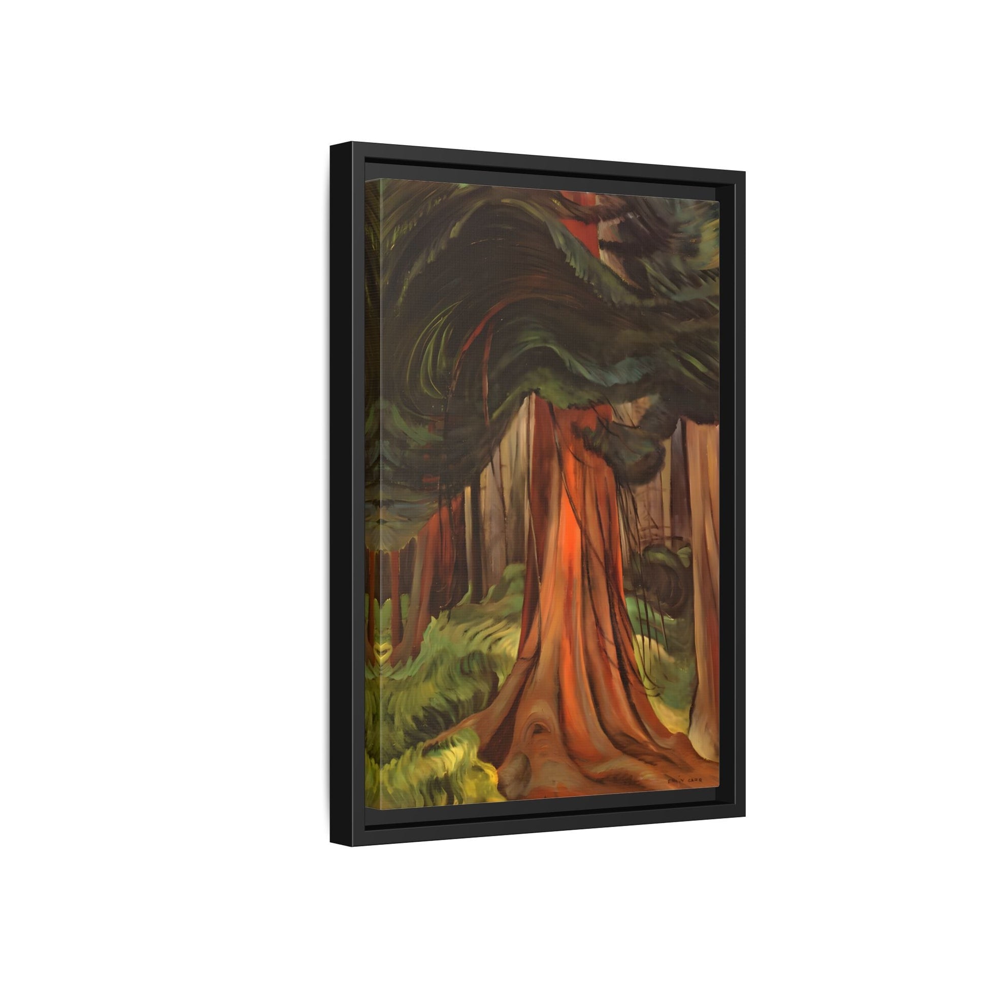 Emily Carr Red Cedar Canada - Large Framed Canvas Wall Art Print