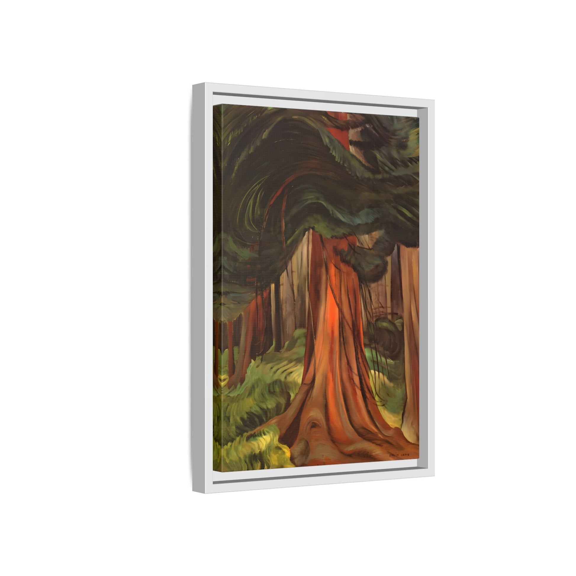 Emily Carr Red Cedar Canada - Large Framed Canvas Wall Art Print