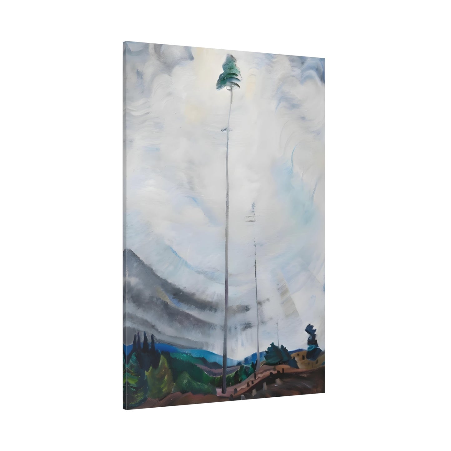 Emily Carr Scorned Timber Beloved Sky - Canada Canvas Wall Art Print