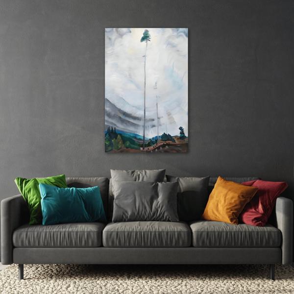 Emily Carr Scorned Timber Beloved Sky - Canada Canvas Wall Art Print