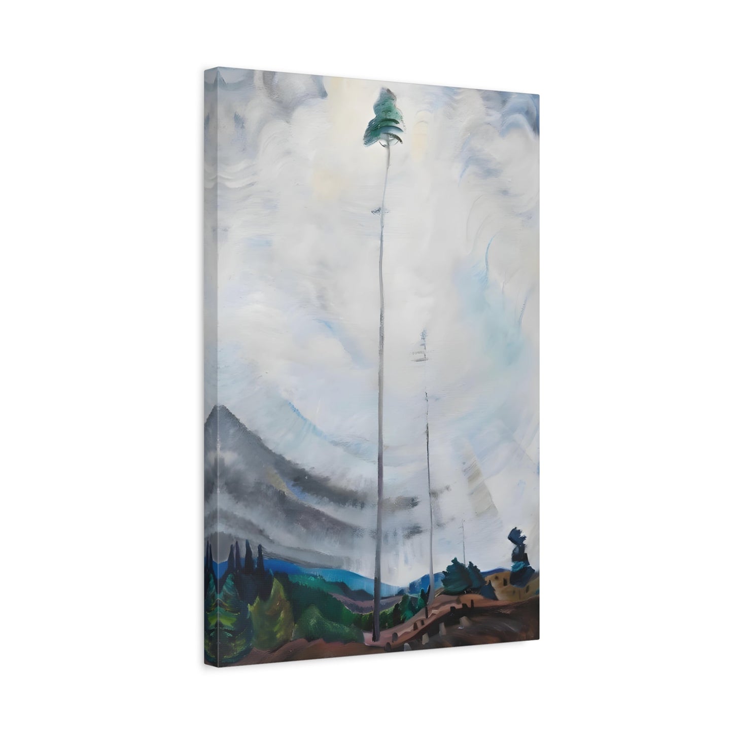 Emily Carr Scorned Timber Beloved Sky - Canada Canvas Wall Art Print
