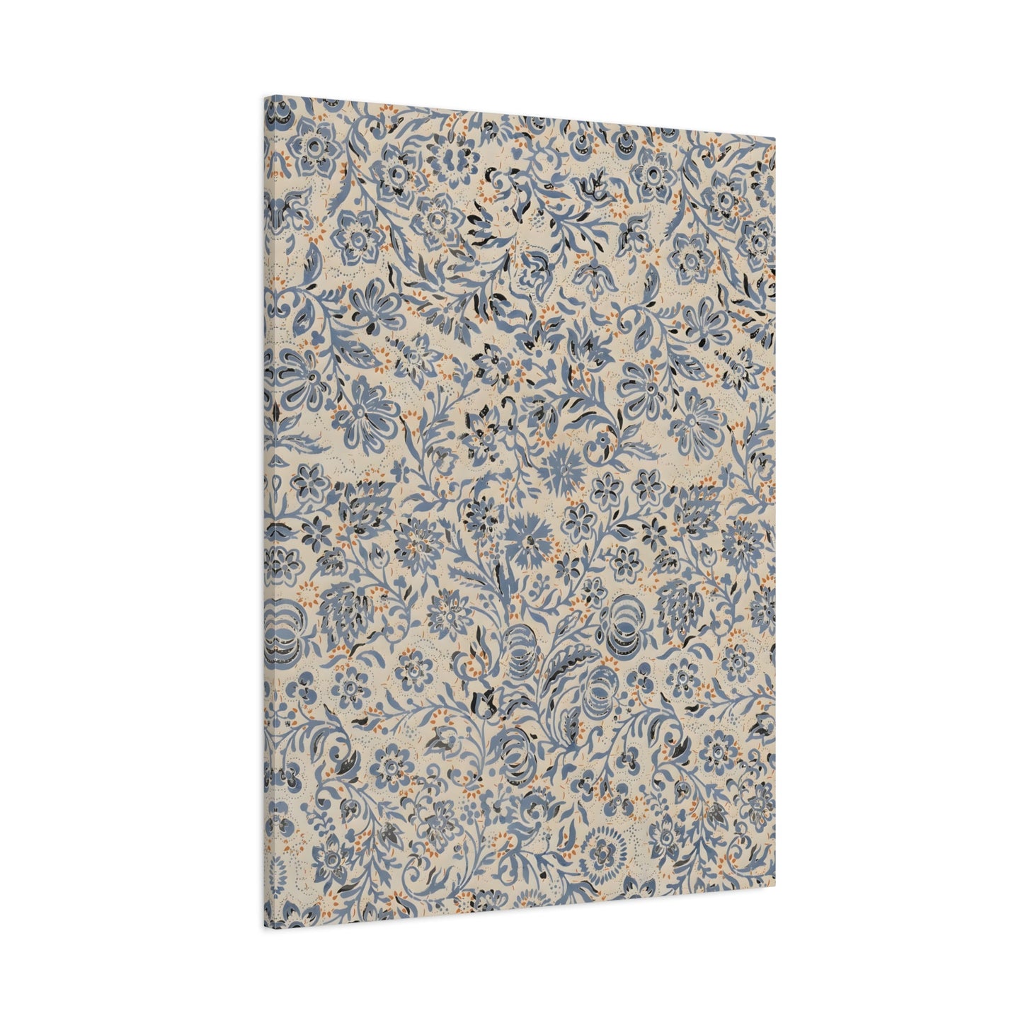 Floral Vintage Botanical Canvas Wall Art – Elegant Living Room Decor