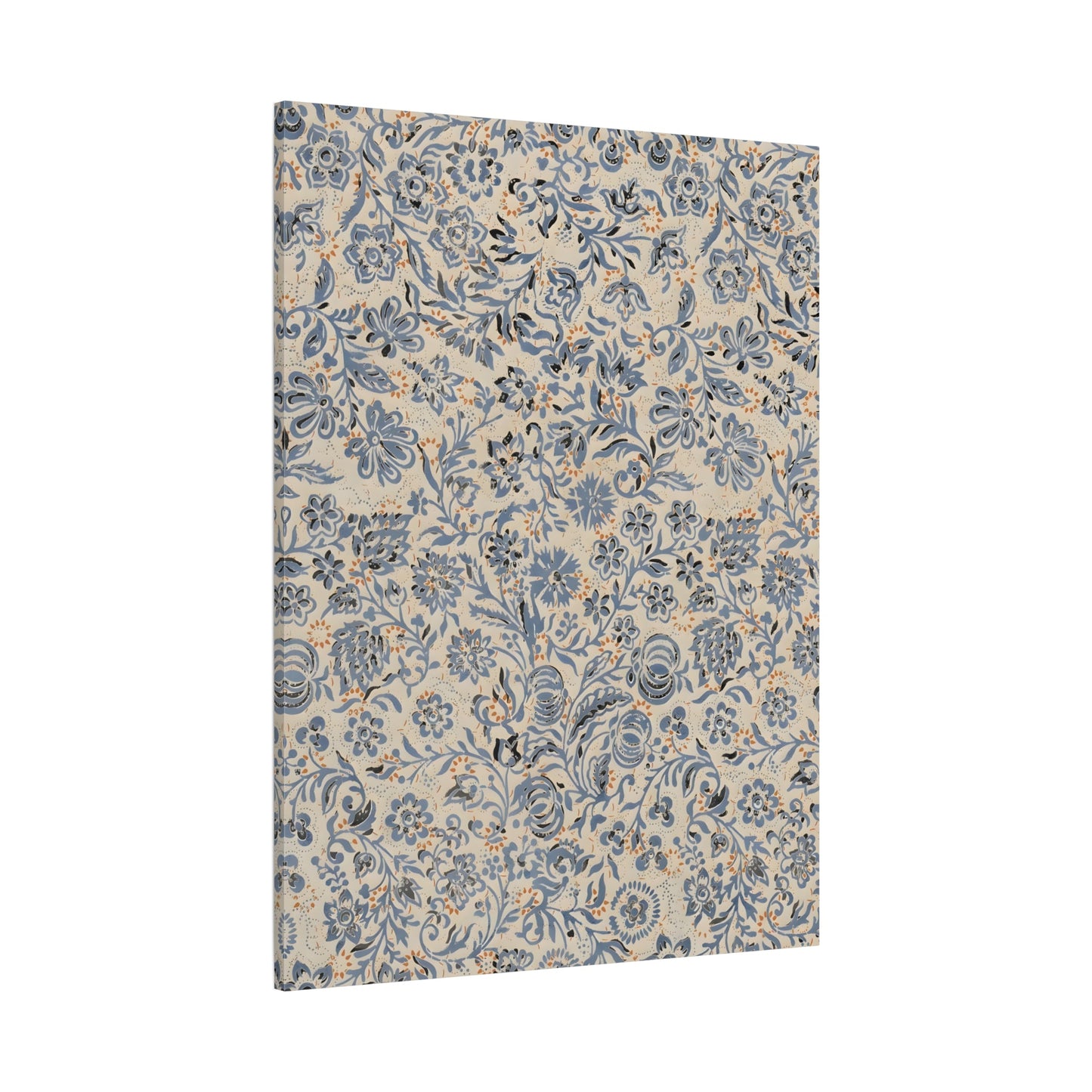 Floral Vintage Botanical Canvas Wall Art – Elegant Living Room Decor