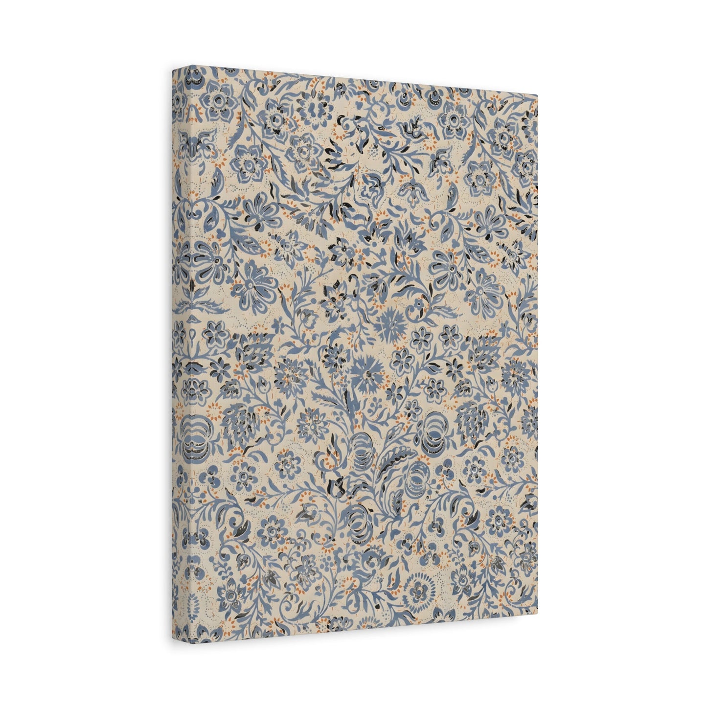 Floral Vintage Botanical Canvas Wall Art – Elegant Living Room Decor