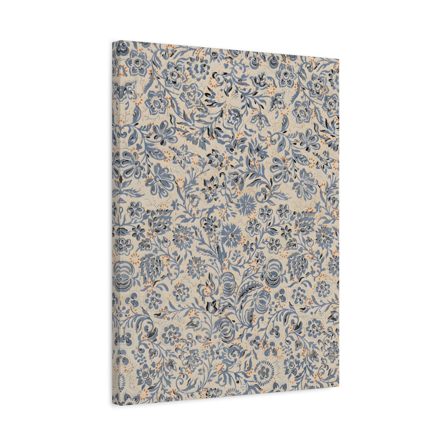 Floral Vintage Botanical Canvas Wall Art – Elegant Living Room Decor