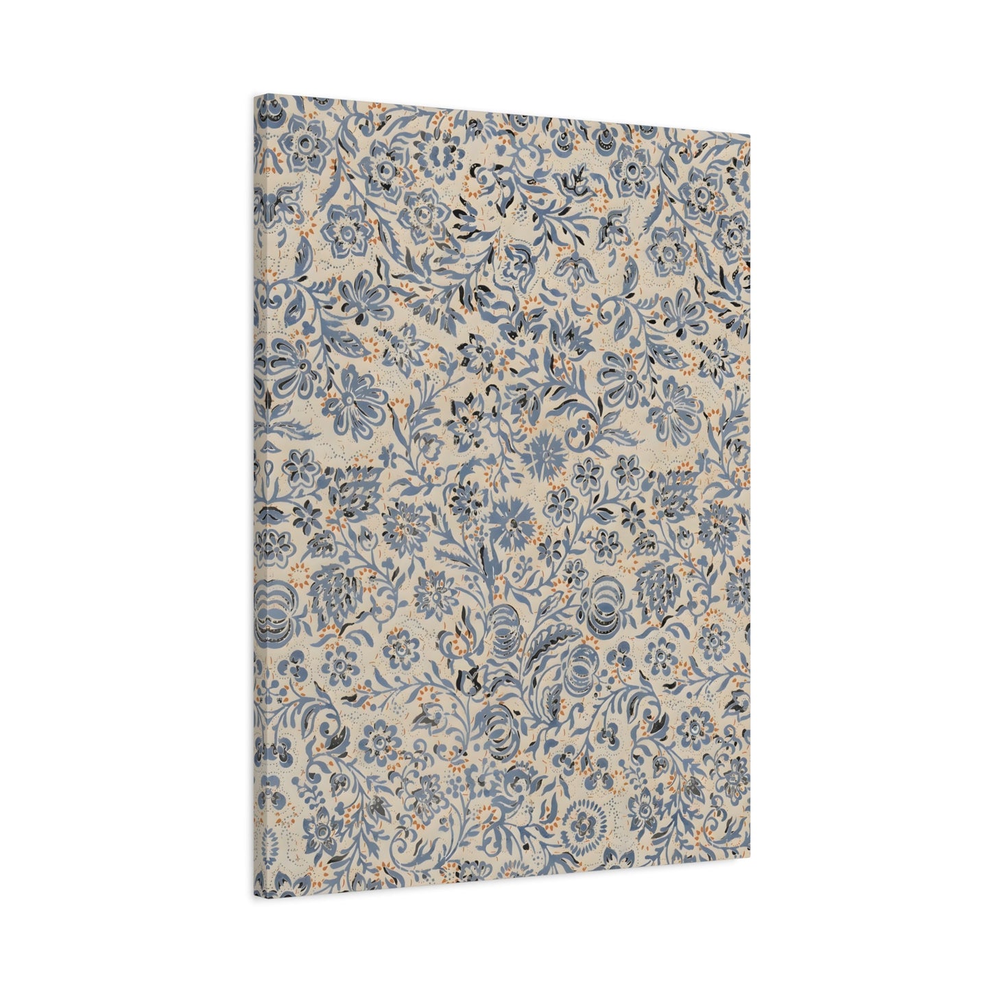 Floral Vintage Botanical Canvas Wall Art – Elegant Living Room Decor