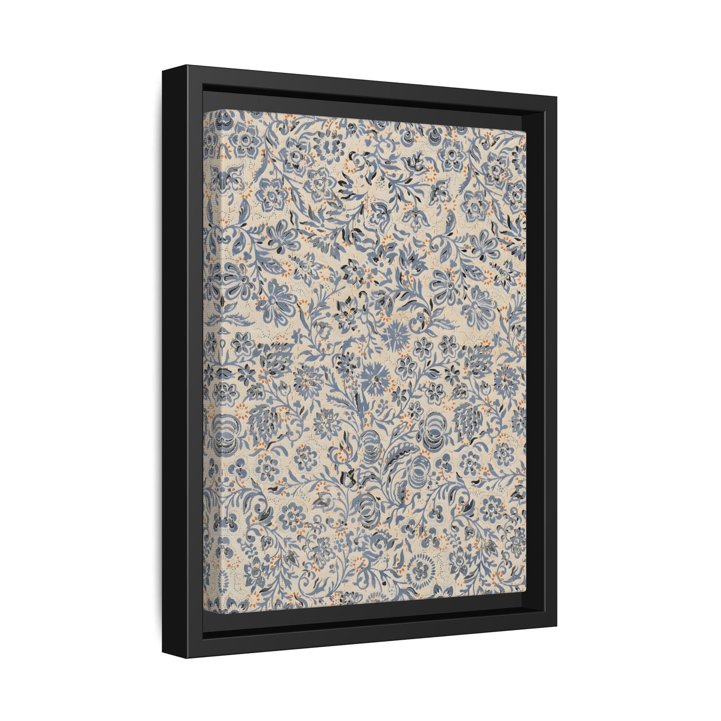 Framed Floral Canvas Art - Modern Botanical Wall Decor