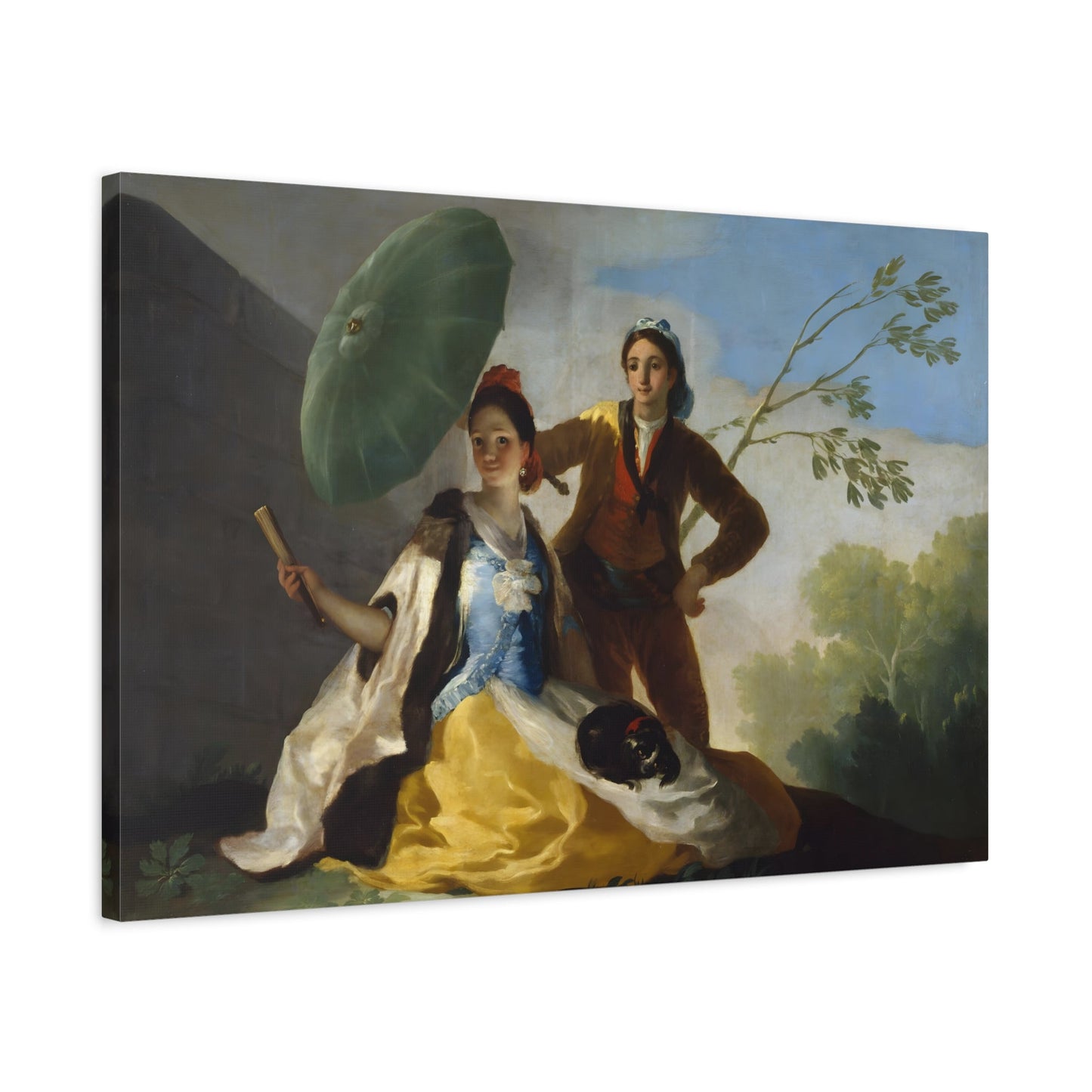 Francisco Goya Parasol - Canvas Wall Art Prints Reproduction