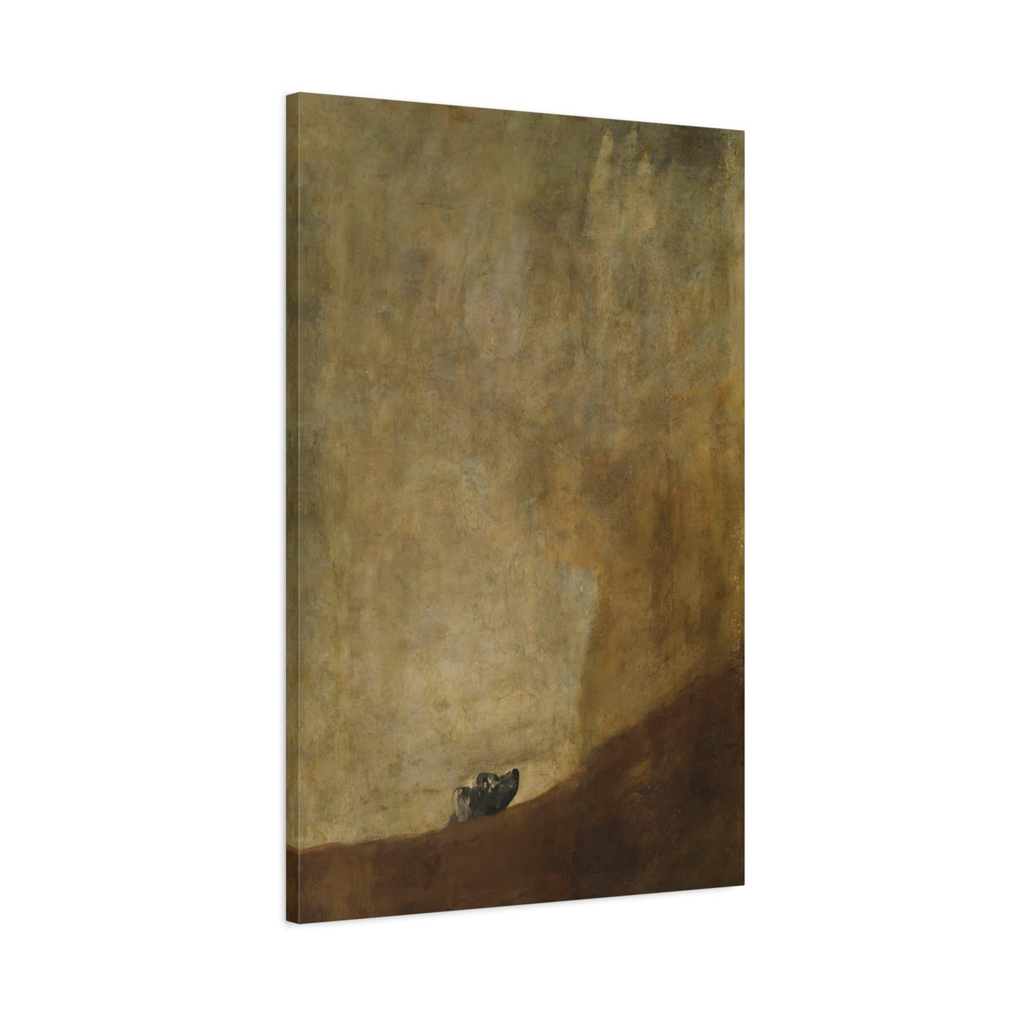Francisco Goya The Dog - Canvas Wall Art Print Reproduction