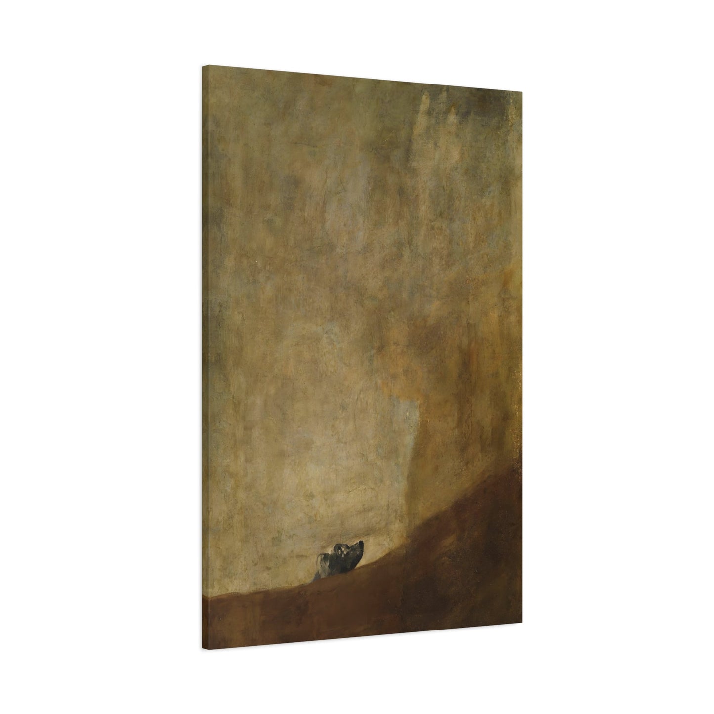Francisco Goya The Dog - Canvas Wall Art Print Reproduction