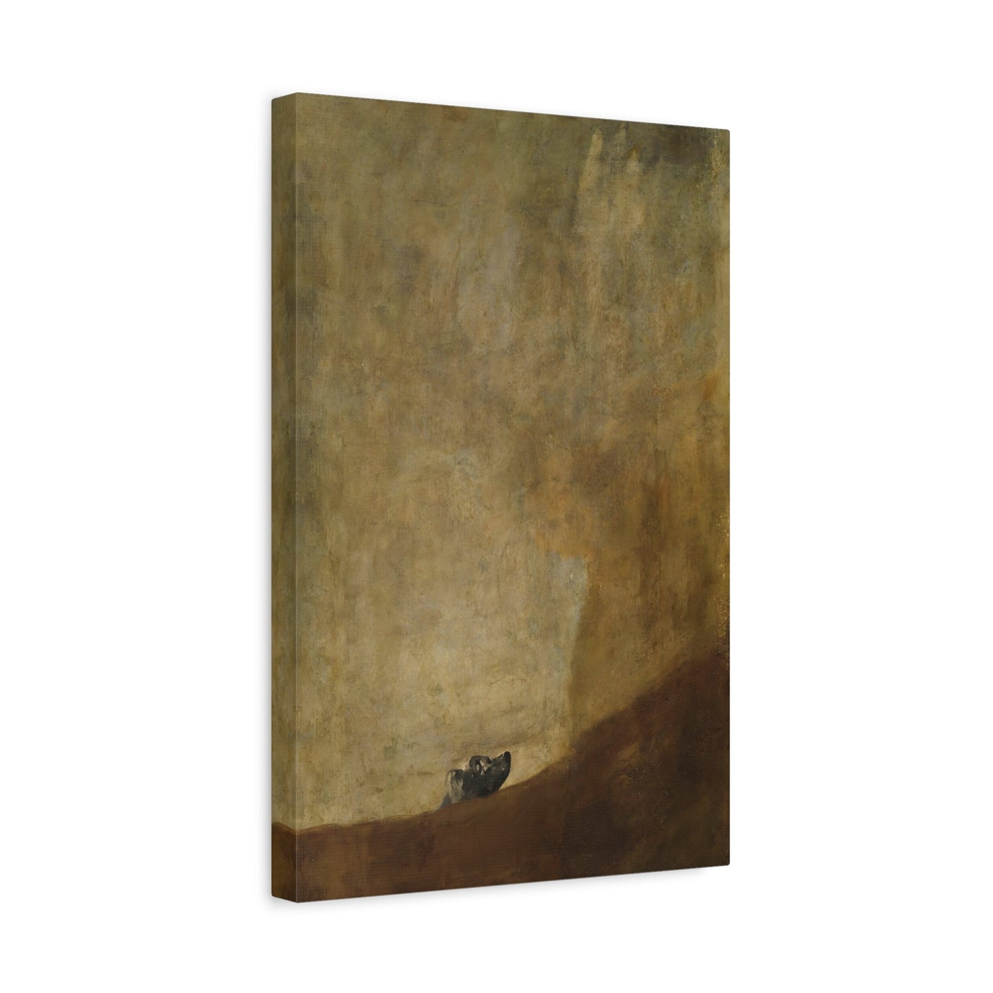 Francisco Goya The Dog - Canvas Wall Art Print Reproduction