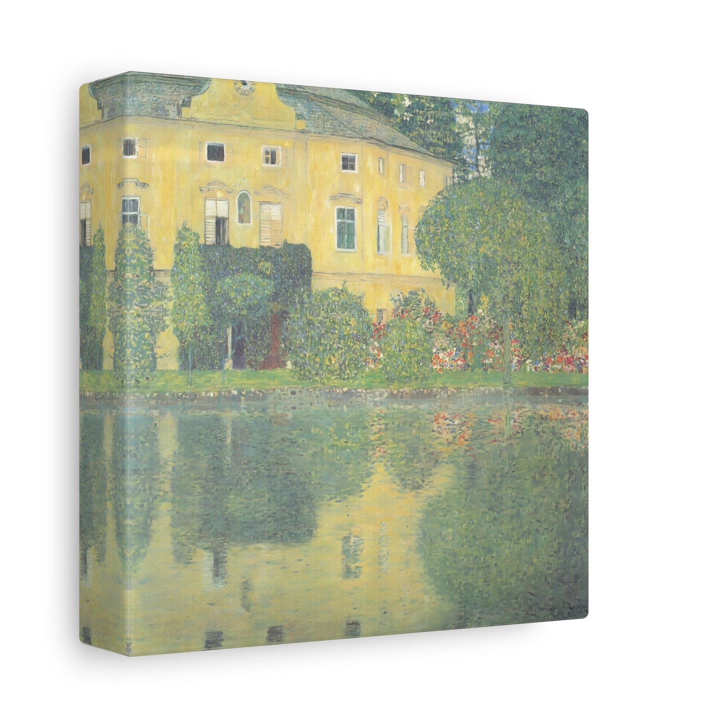 Gustav Klimt Canvas Print - Castle Kammer on Lake Attersee Wall Art