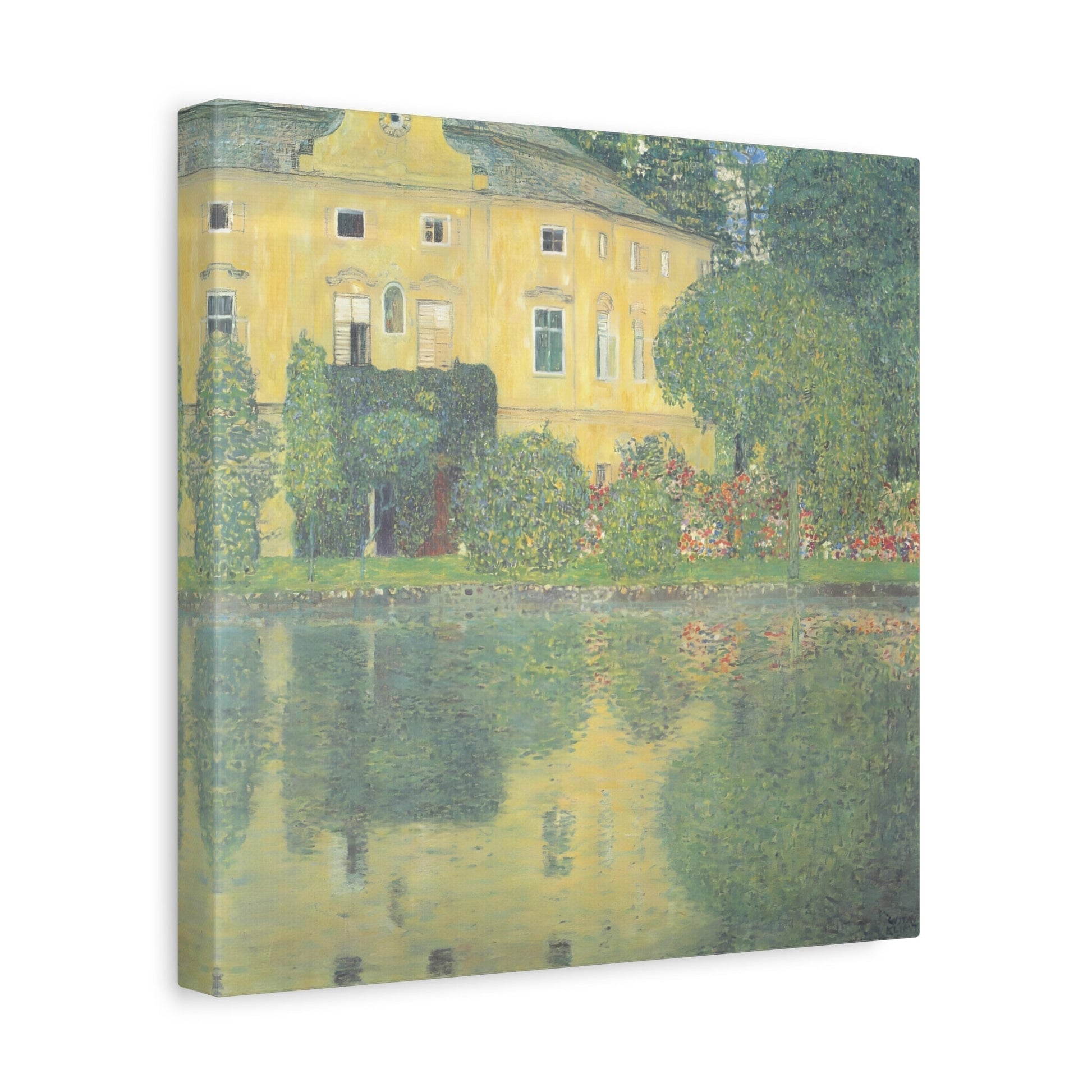Gustav Klimt Canvas Print - Castle Kammer on Lake Attersee Wall Art