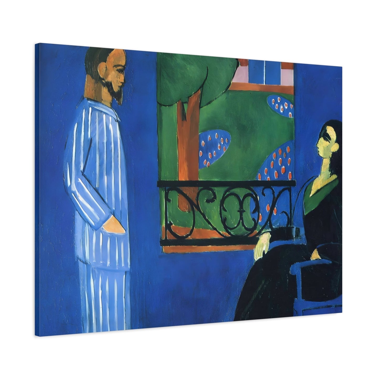 Henri Matisse Conversation - Canvas Wall Art Reproduction