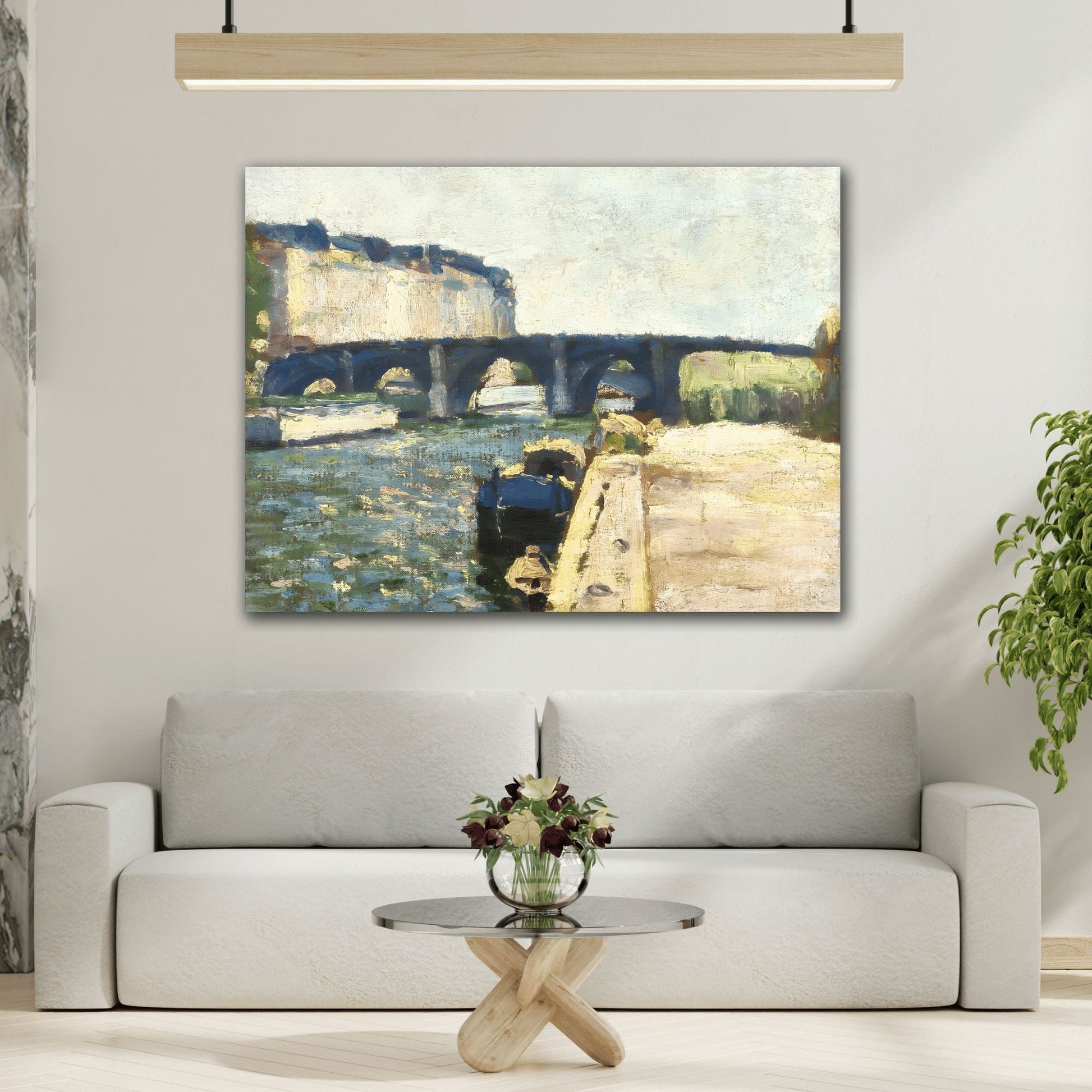 Henri Matisse Pont de Seine - Canvas Wall Art Reproduction