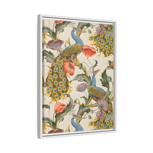 Indian Floral Vintage Wall Art Canvas Pichwai Framed Decor