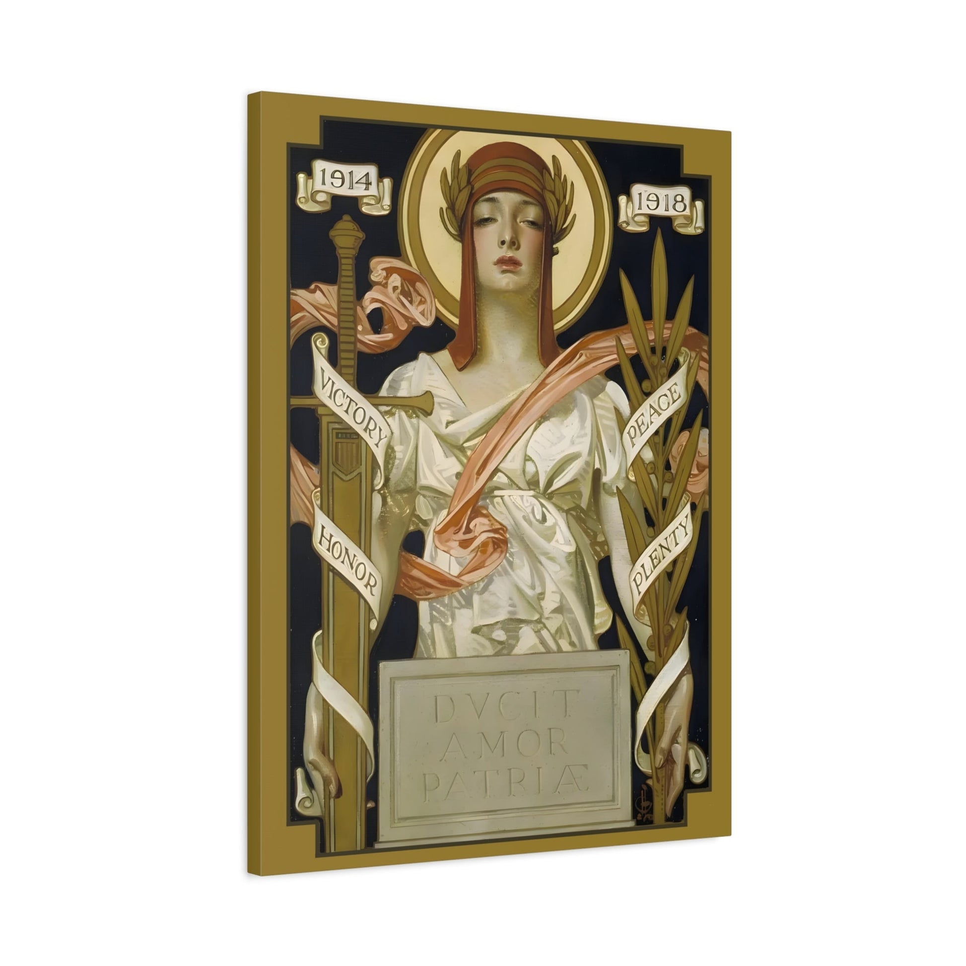 JC Leyendecker Goddess of Victory and Peace - Canvas Art Reproduction