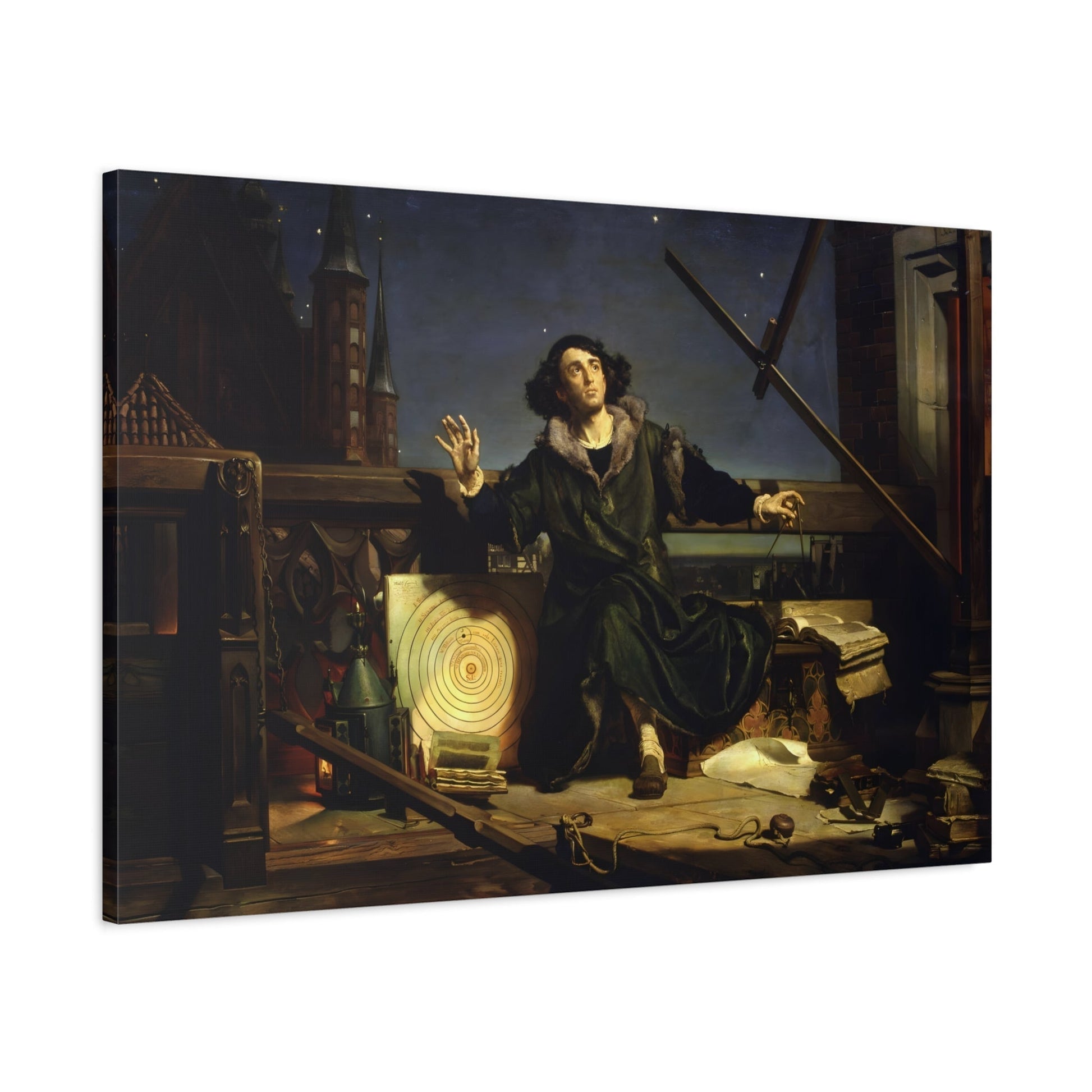 Jan Matejko Astronomer Copernicus - Canvas Print Wall Art Reproduction