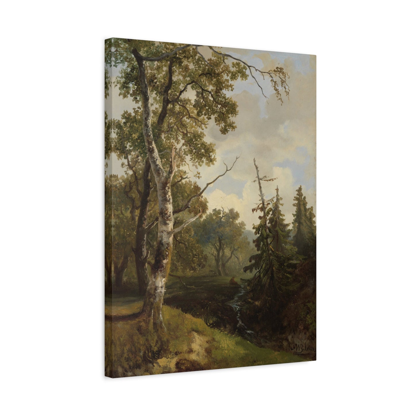 Johannes Bilders Wolfheze Forest - Canvas Art Rproduction