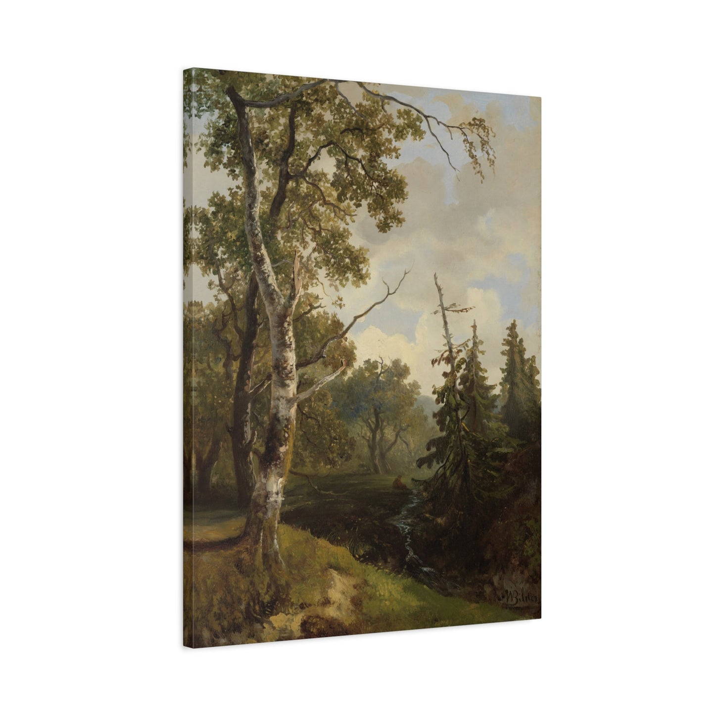 Johannes Bilders Wolfheze Forest - Canvas Art Rproduction