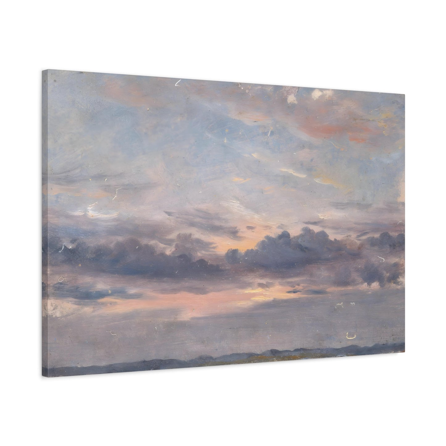 John Constable Romantic Cloud Sunset Landscape - Canvas Art Reproduction