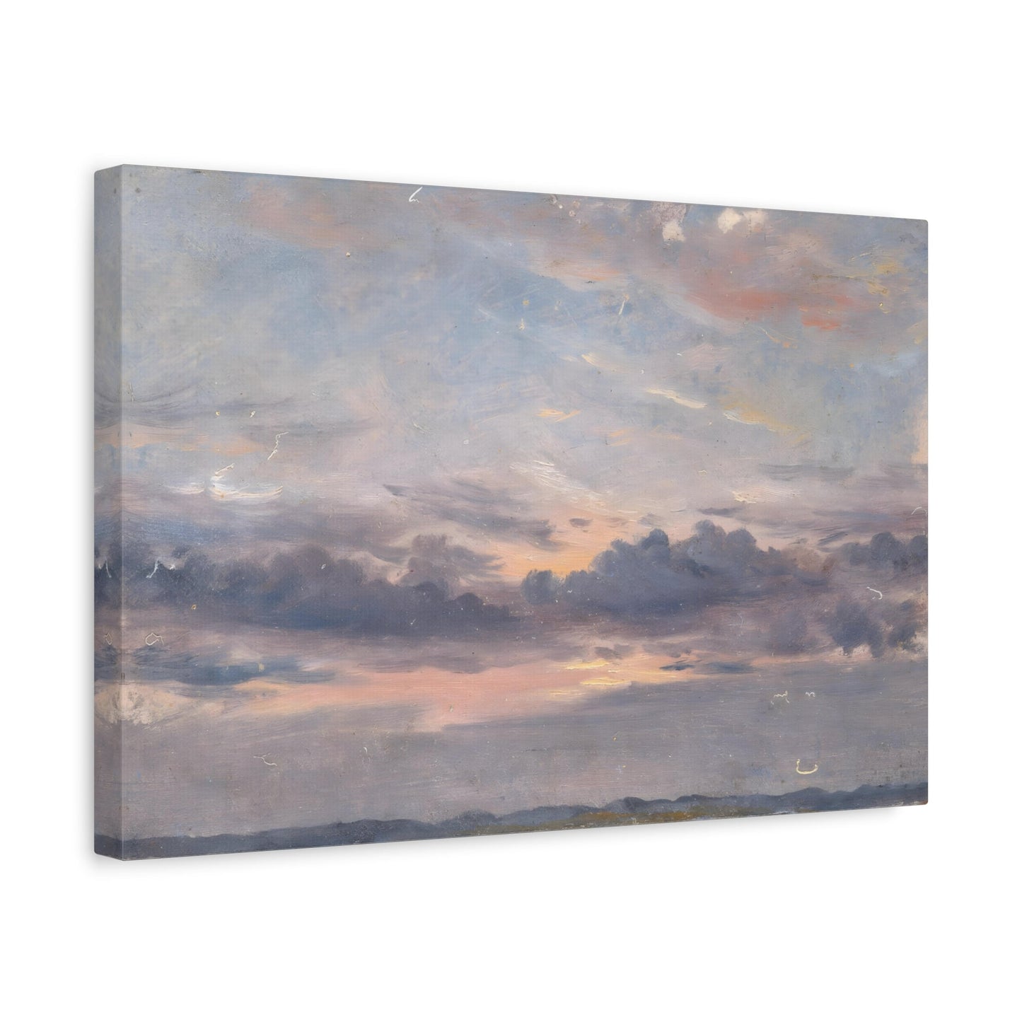 John Constable Romantic Cloud Sunset Landscape - Canvas Art Reproduction