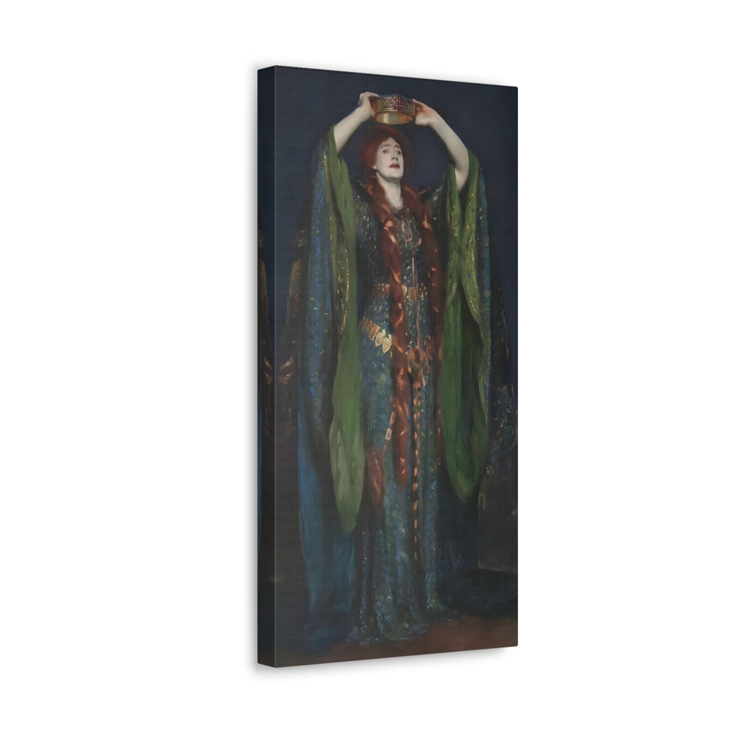 John Singer Sargent Ellen Terry as Lady Macbeth - Framed Canvas Wall Art Print