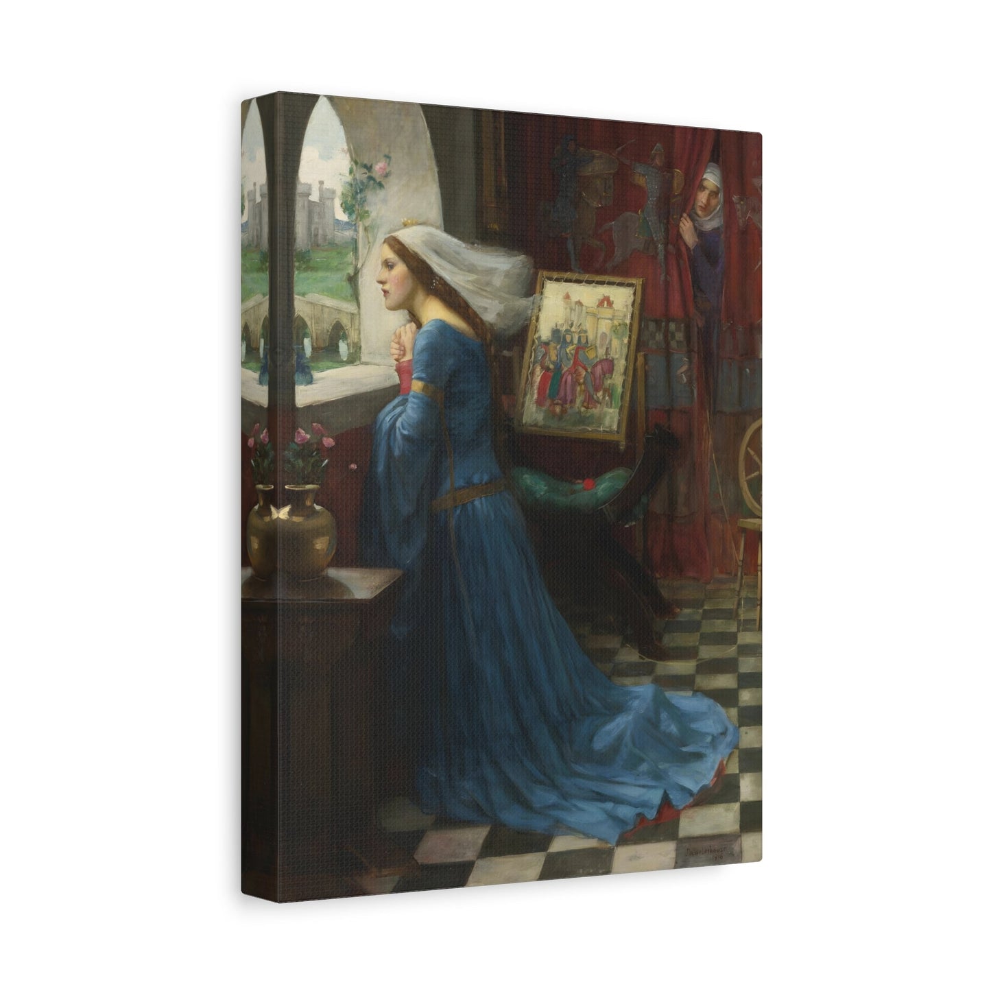 John William Waterhouse Fair Rosamund - Canvas Wall Art Print