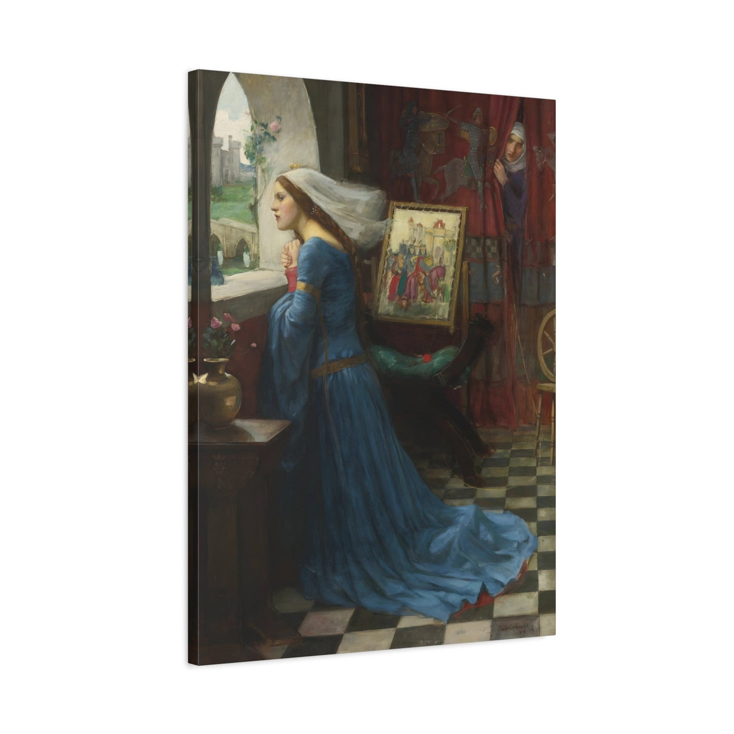 John William Waterhouse Fair Rosamund - Canvas Wall Art Print