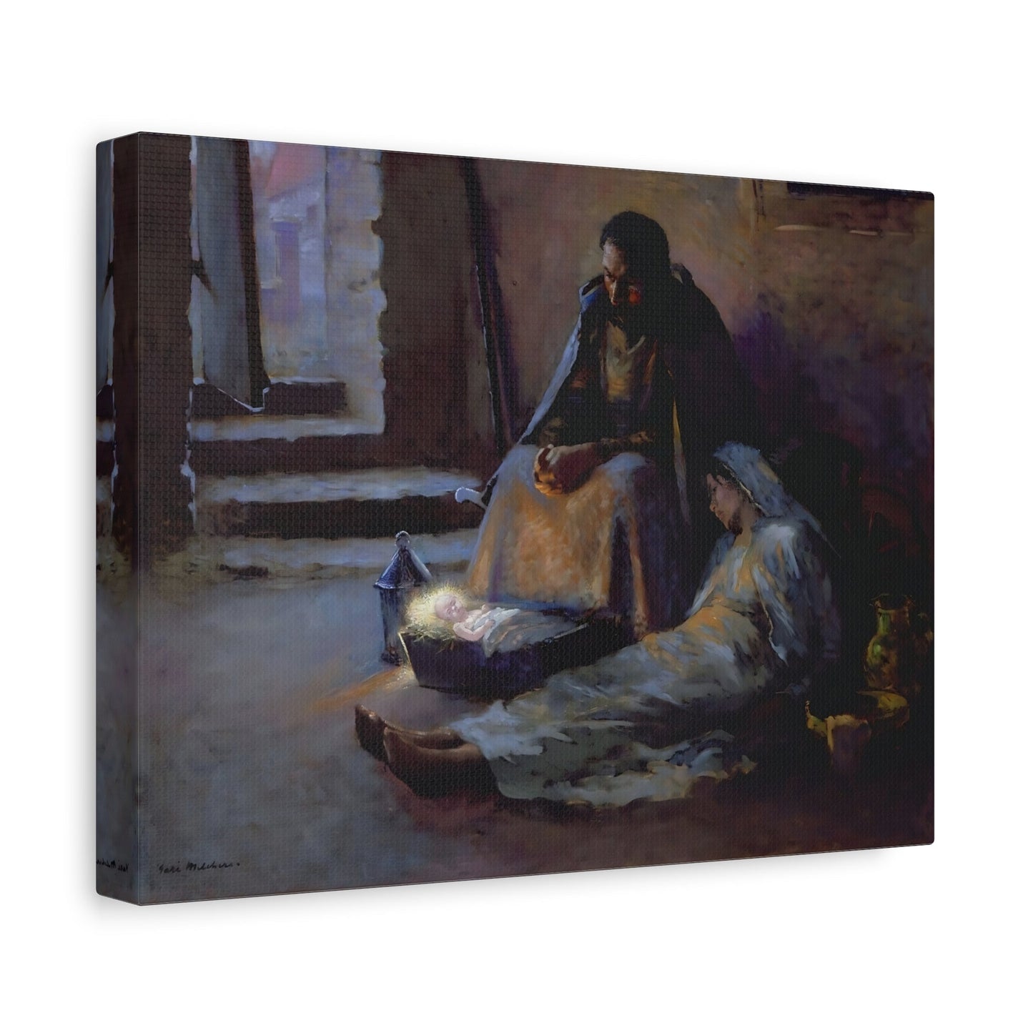 Julius Garibaldi Gari Melchers Nativity - Canvas Wall Art Reproduction
