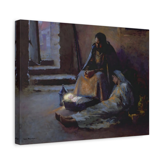 Julius Garibaldi Gari Melchers Nativity - Canvas Wall Art Reproduction