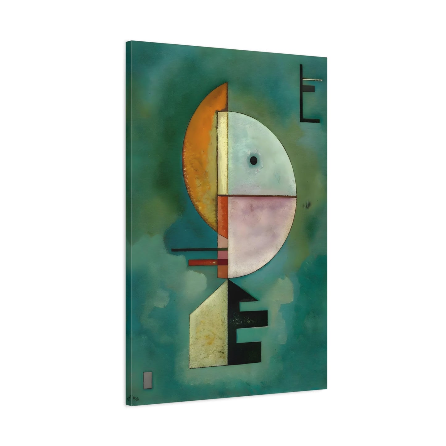 Kandinsky Upward - Abstract Wall Art Canvas Print