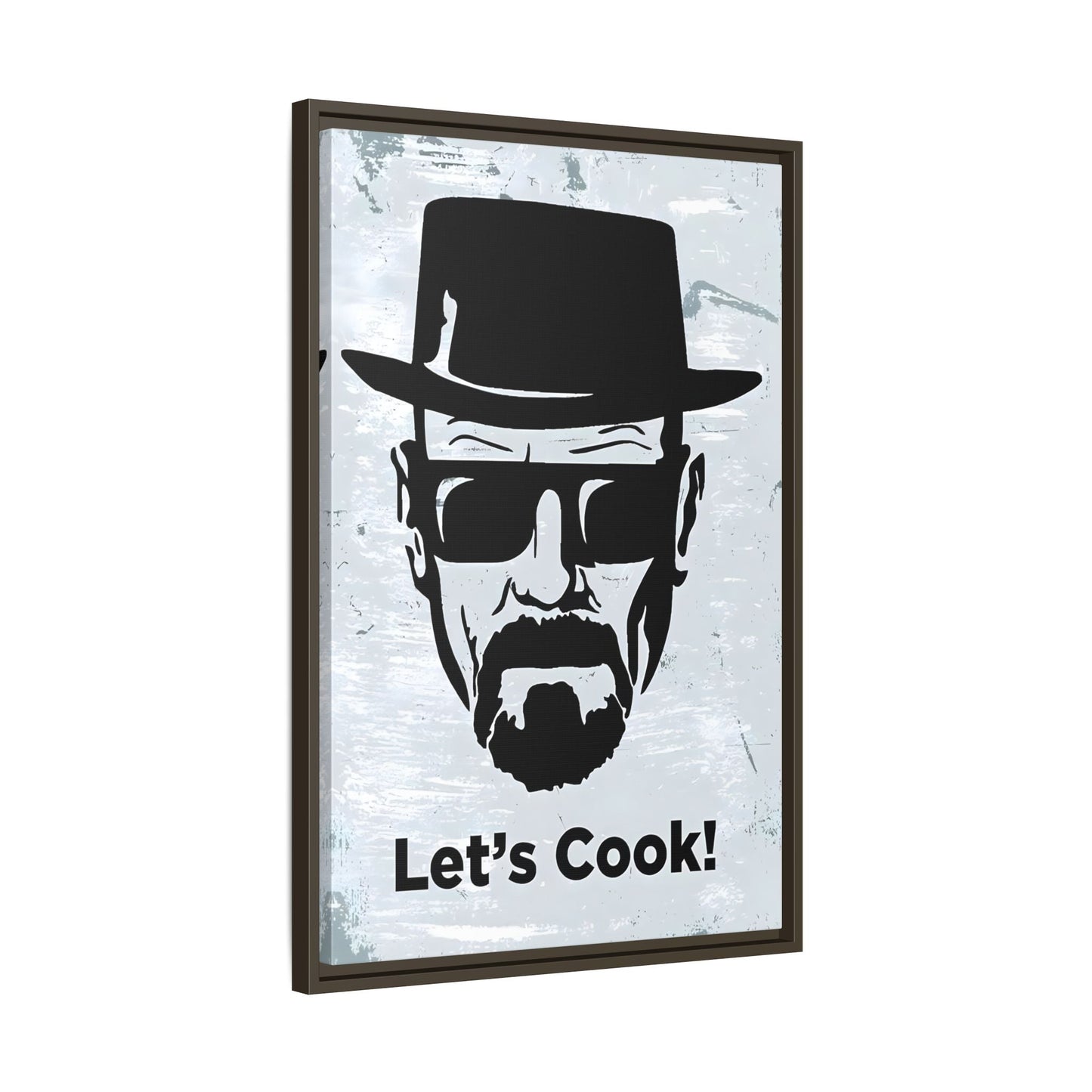 Lets Cook Breaking Bad Framed Canvas Kitchen Bar Cafe Club Wall Art