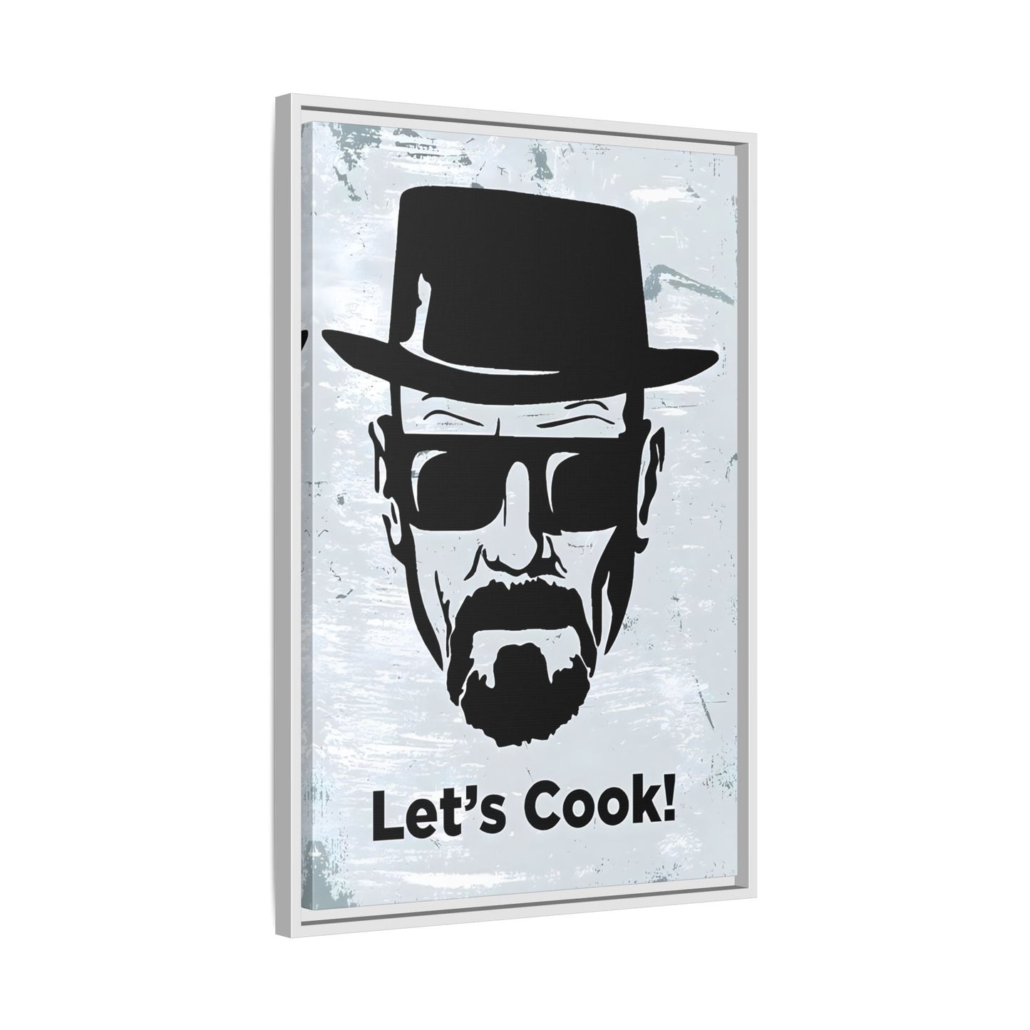 Lets Cook Breaking Bad Framed Canvas Kitchen Bar Cafe Club Wall Art