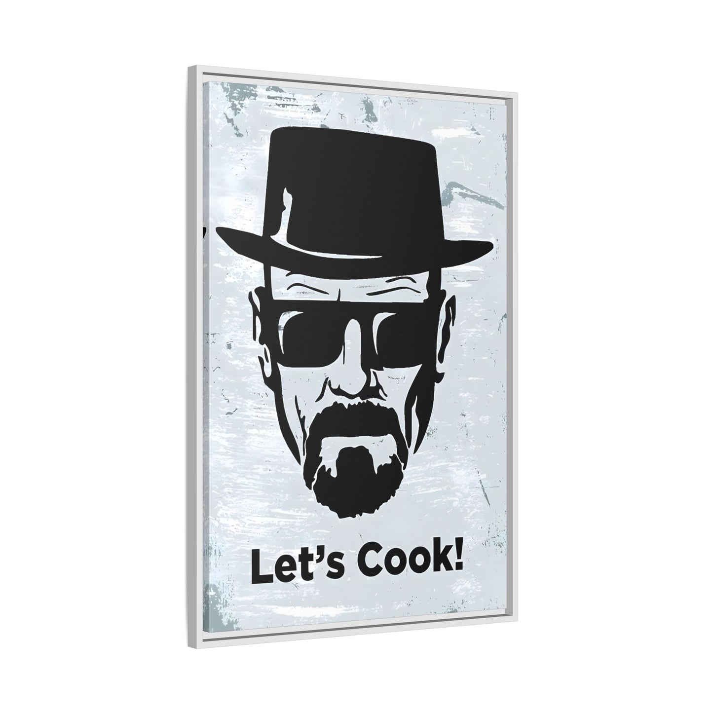Lets Cook Breaking Bad Framed Canvas Kitchen Bar Cafe Club Wall Art