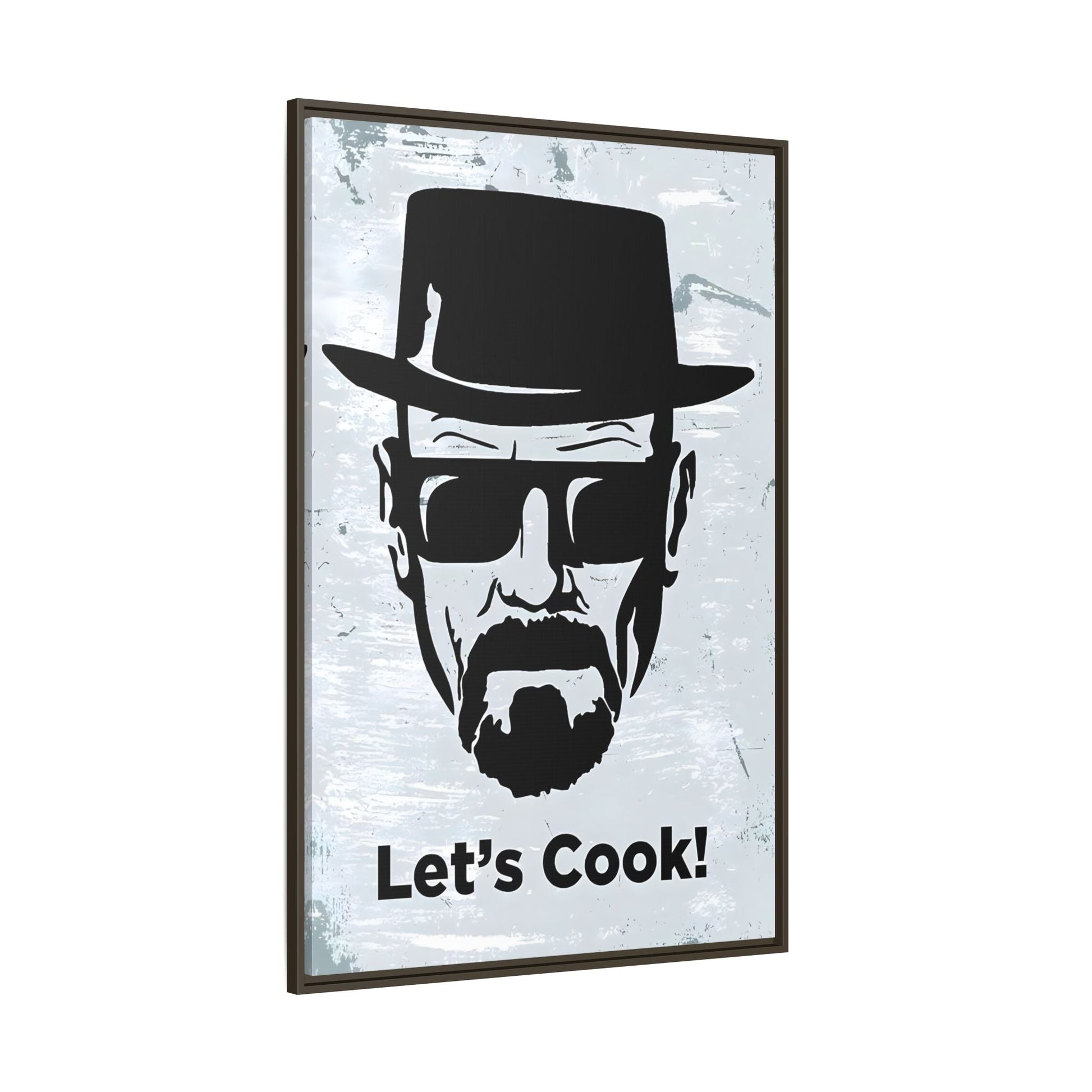 Lets Cook Breaking Bad Framed Canvas Kitchen Bar Cafe Club Wall Art