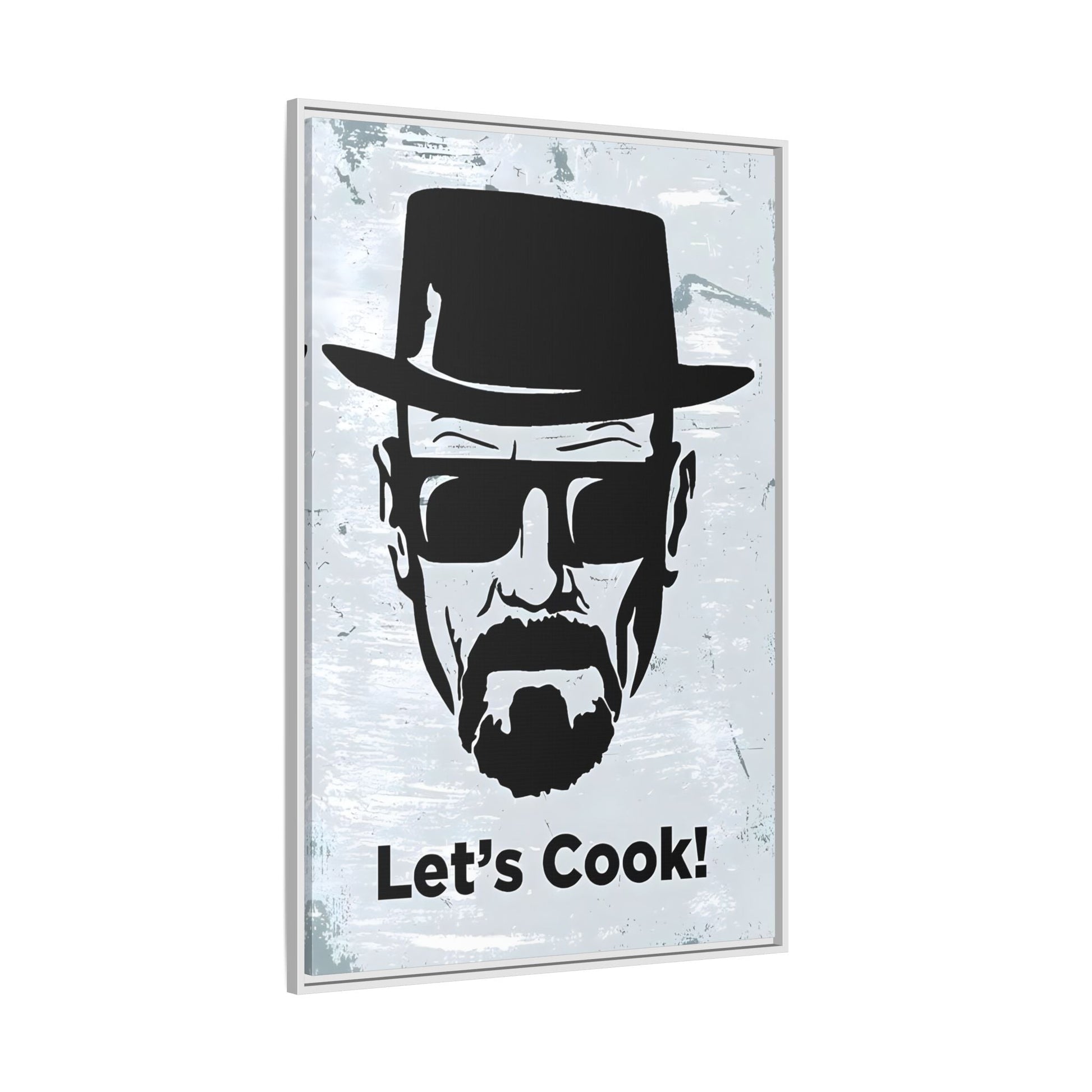 Lets Cook Breaking Bad Framed Canvas Kitchen Bar Cafe Club Wall Art