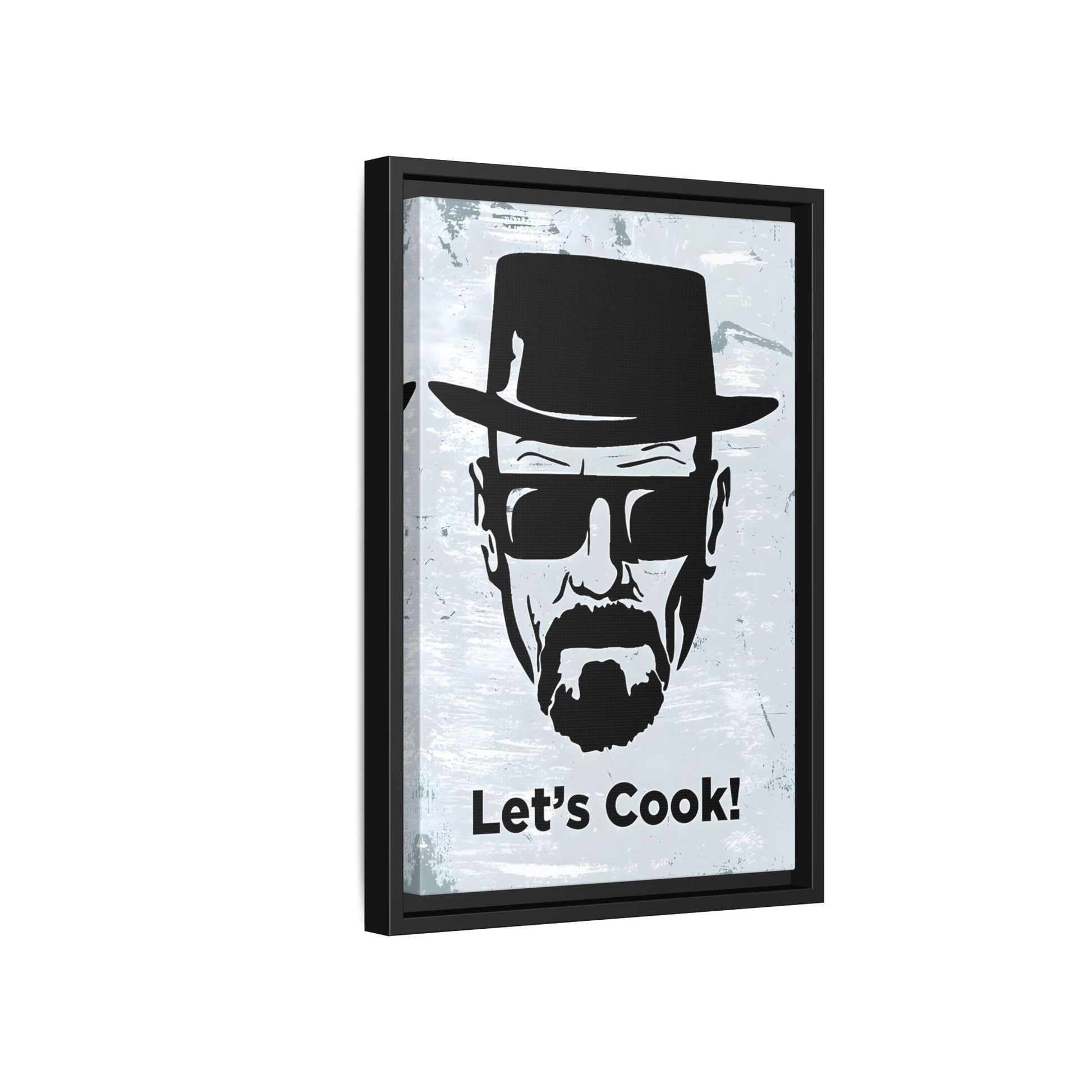 Lets Cook Breaking Bad Framed Canvas Kitchen Bar Cafe Club Wall Art
