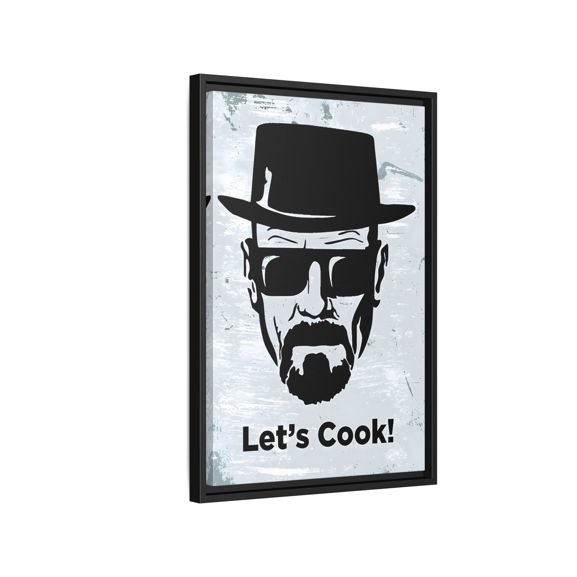 Lets Cook Breaking Bad Framed Canvas Kitchen Bar Cafe Club Wall Art