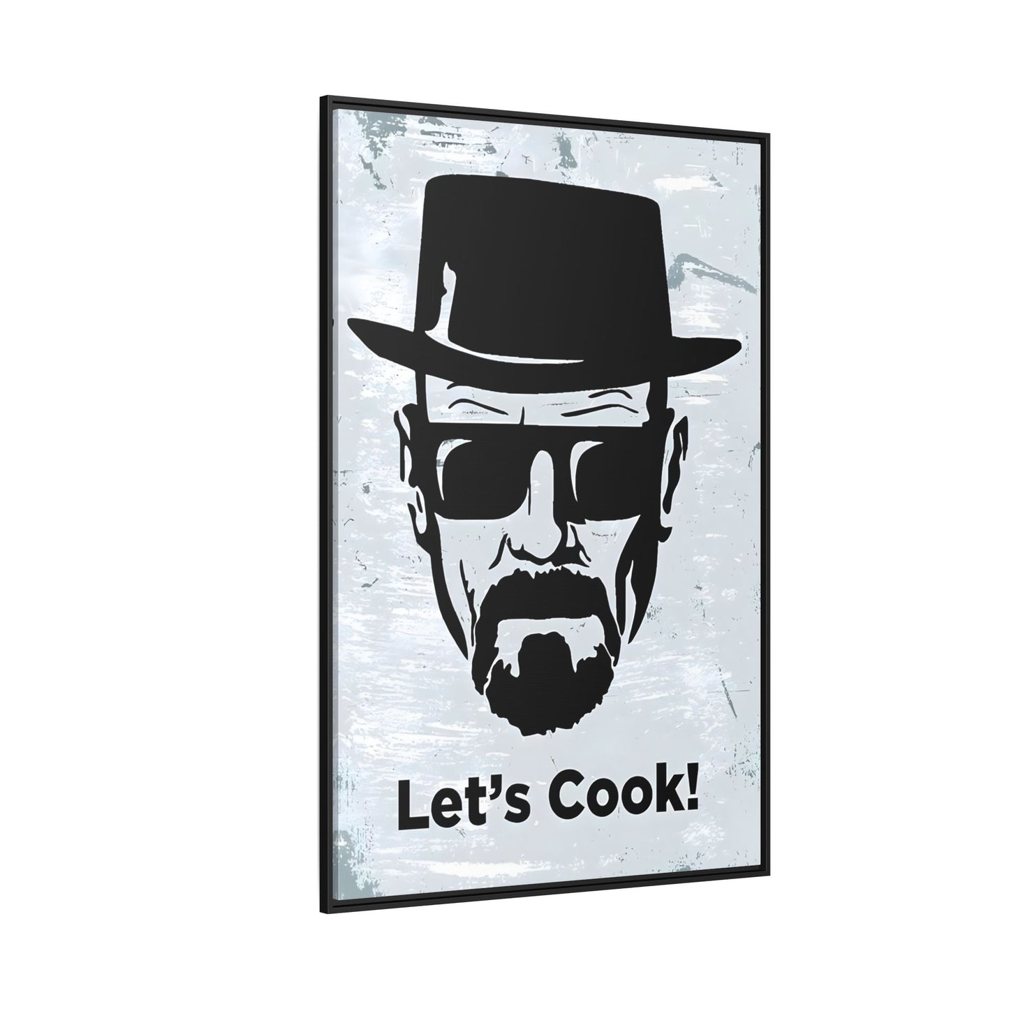 Lets Cook Breaking Bad Framed Canvas Kitchen Bar Cafe Club Wall Art