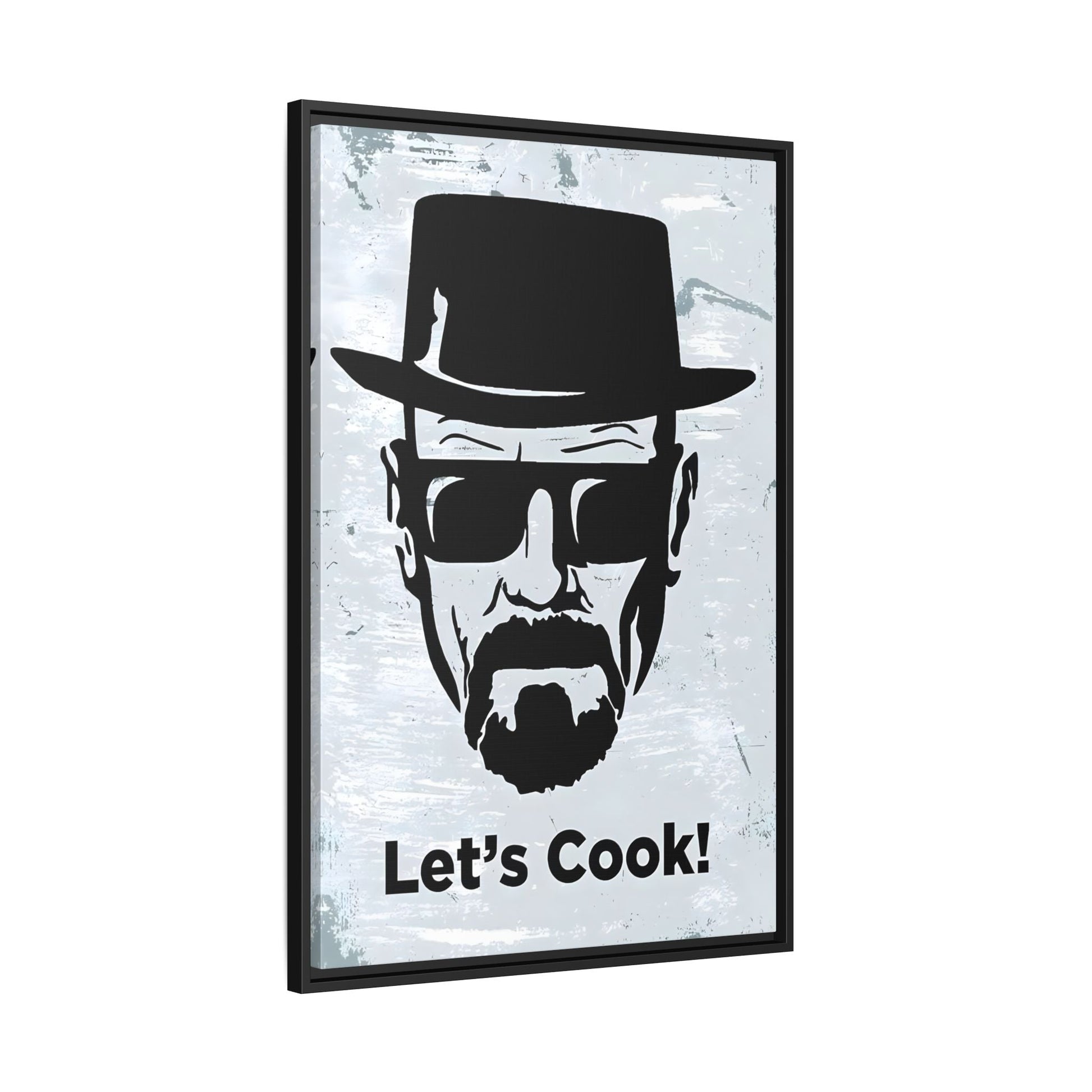 Lets Cook Breaking Bad Framed Canvas Kitchen Bar Cafe Club Wall Art