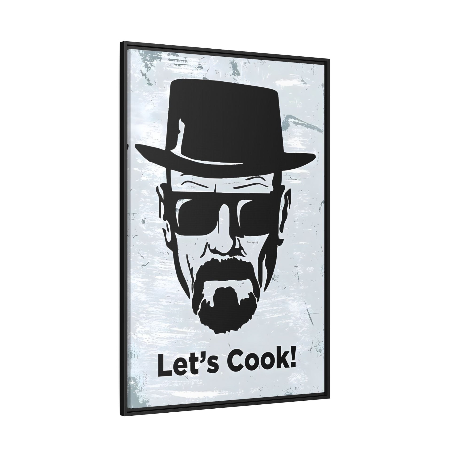 Lets Cook Breaking Bad Framed Canvas Kitchen Bar Cafe Club Wall Art