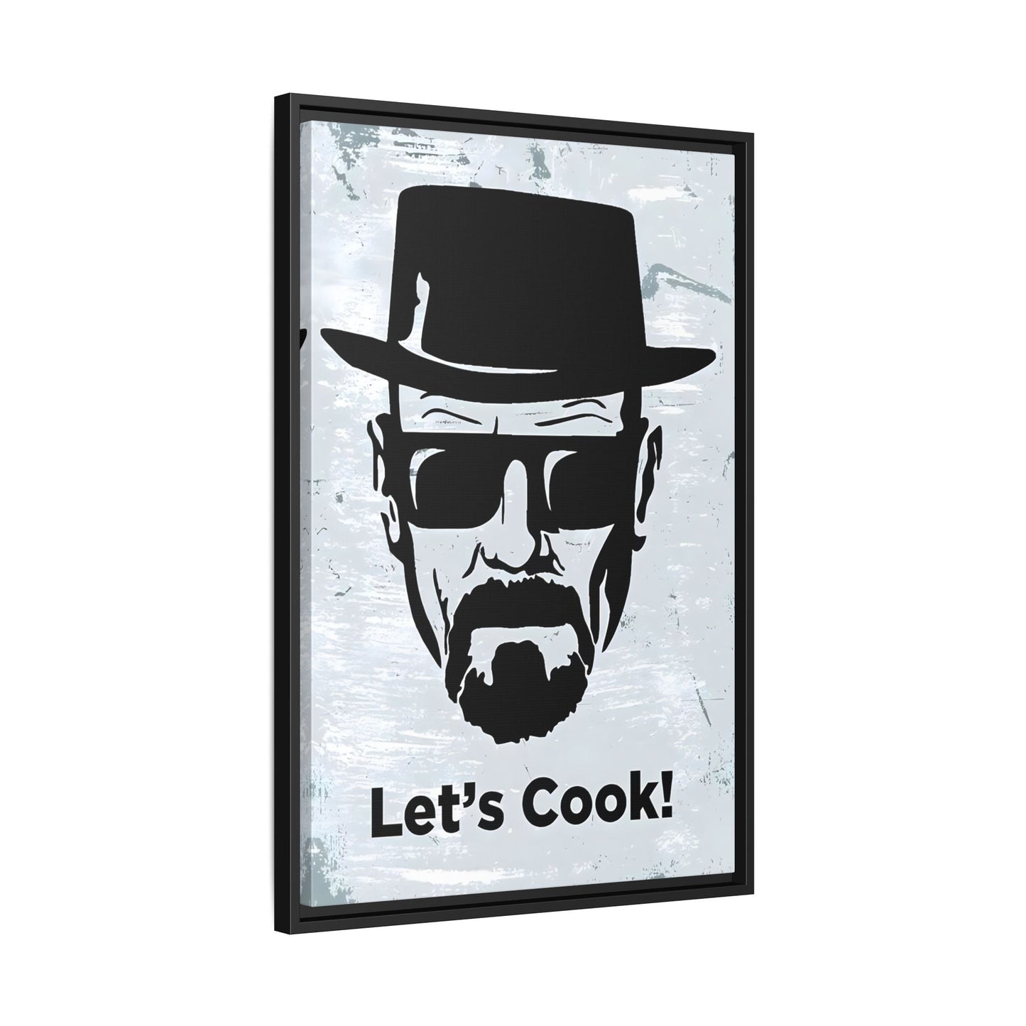 Lets Cook Breaking Bad Framed Canvas Kitchen Bar Cafe Club Wall Art