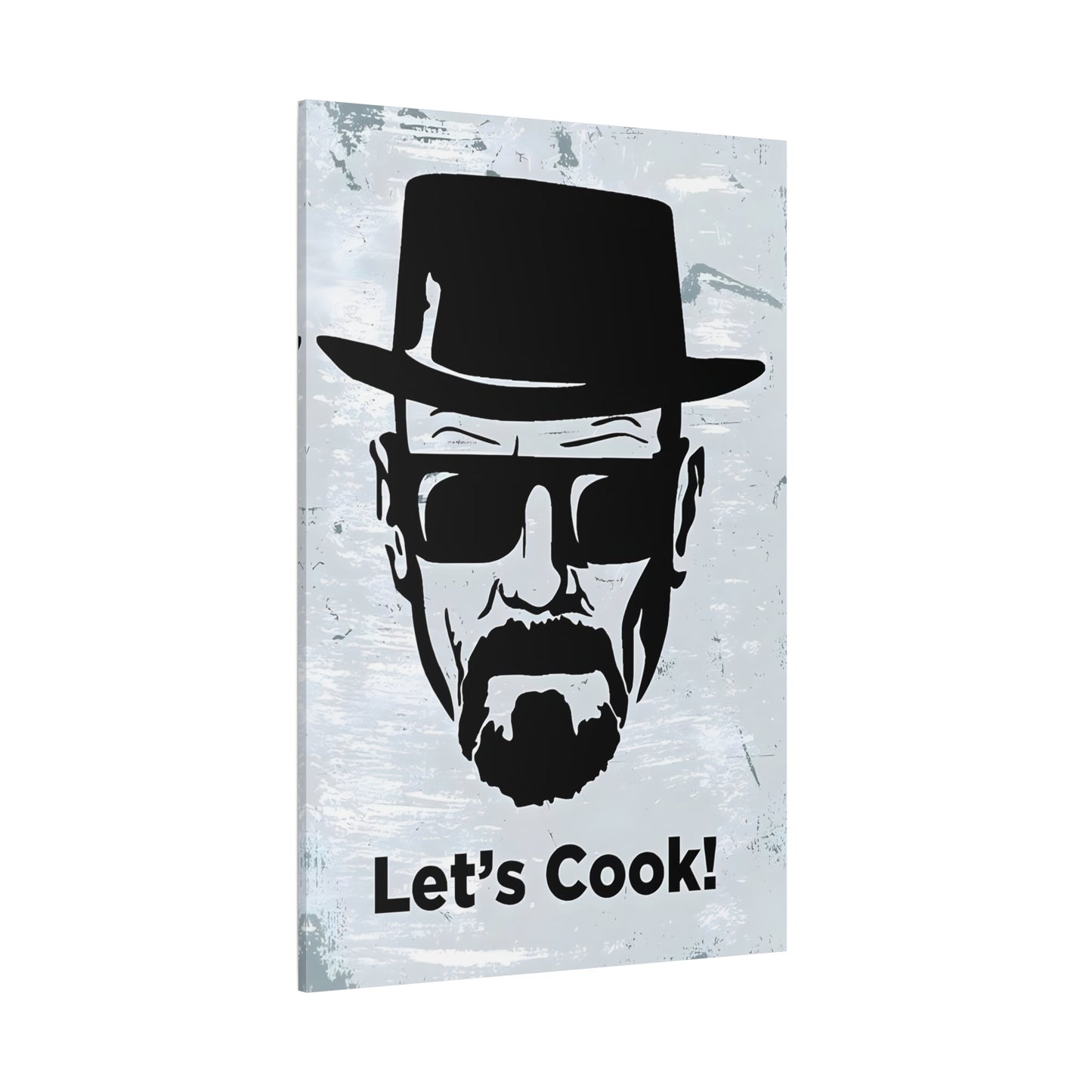 Lets Cook Canvas Vintage Kitchen Bar Cafe Wall Art Print